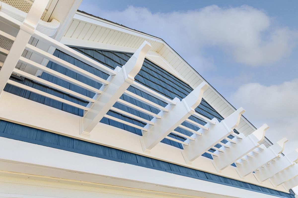 Modern Pergola Kits Vinyl Pergola with Canopy
