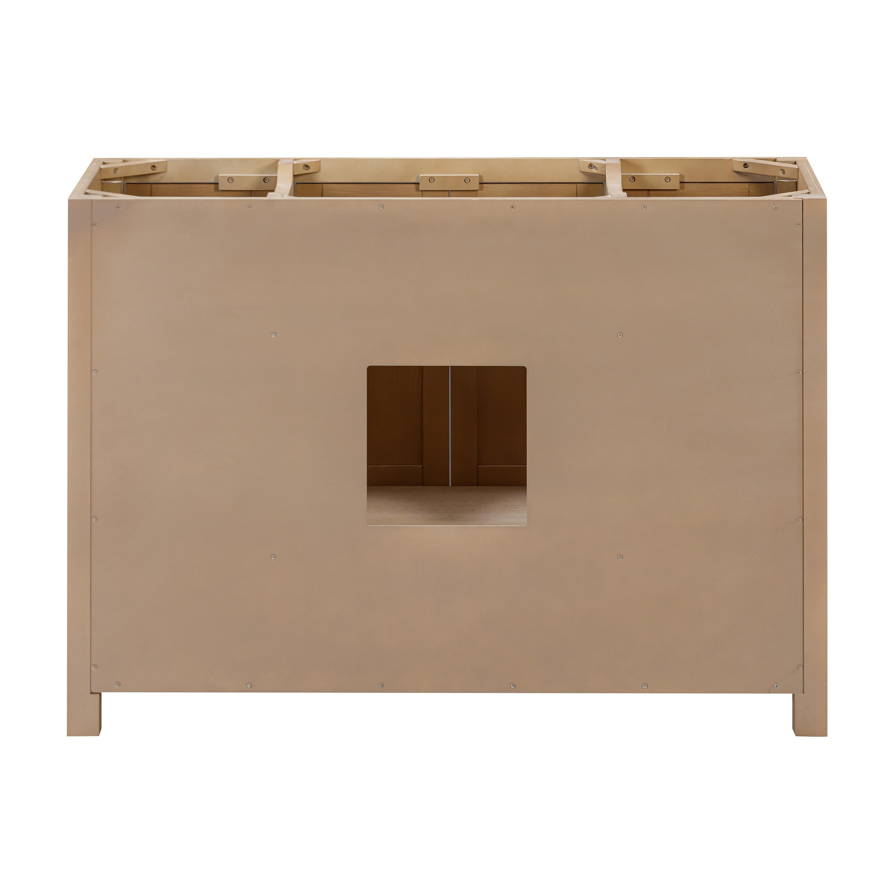 Modero 48'' Single Bathroom Vanity Base Only in Brushed Oak Finish