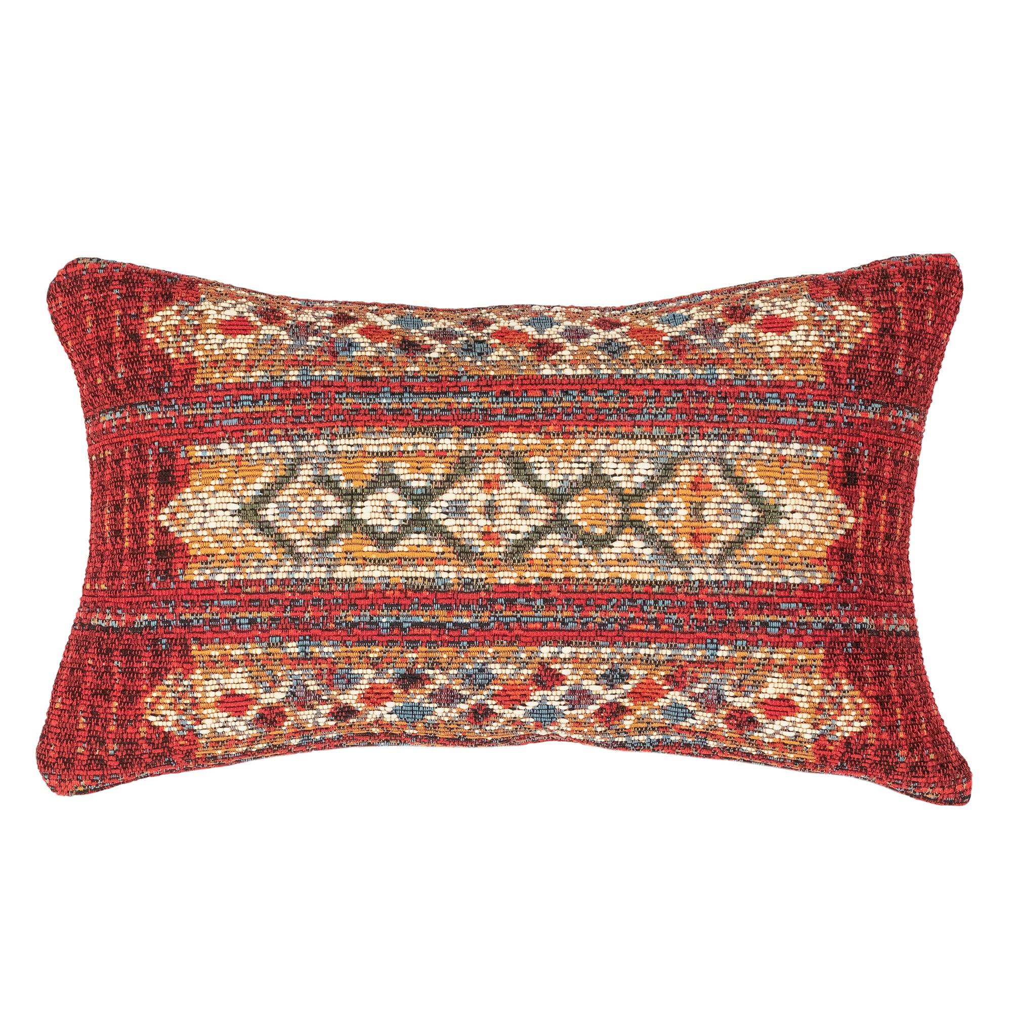 Geometric Indoor/Outdoor Throw Pillow