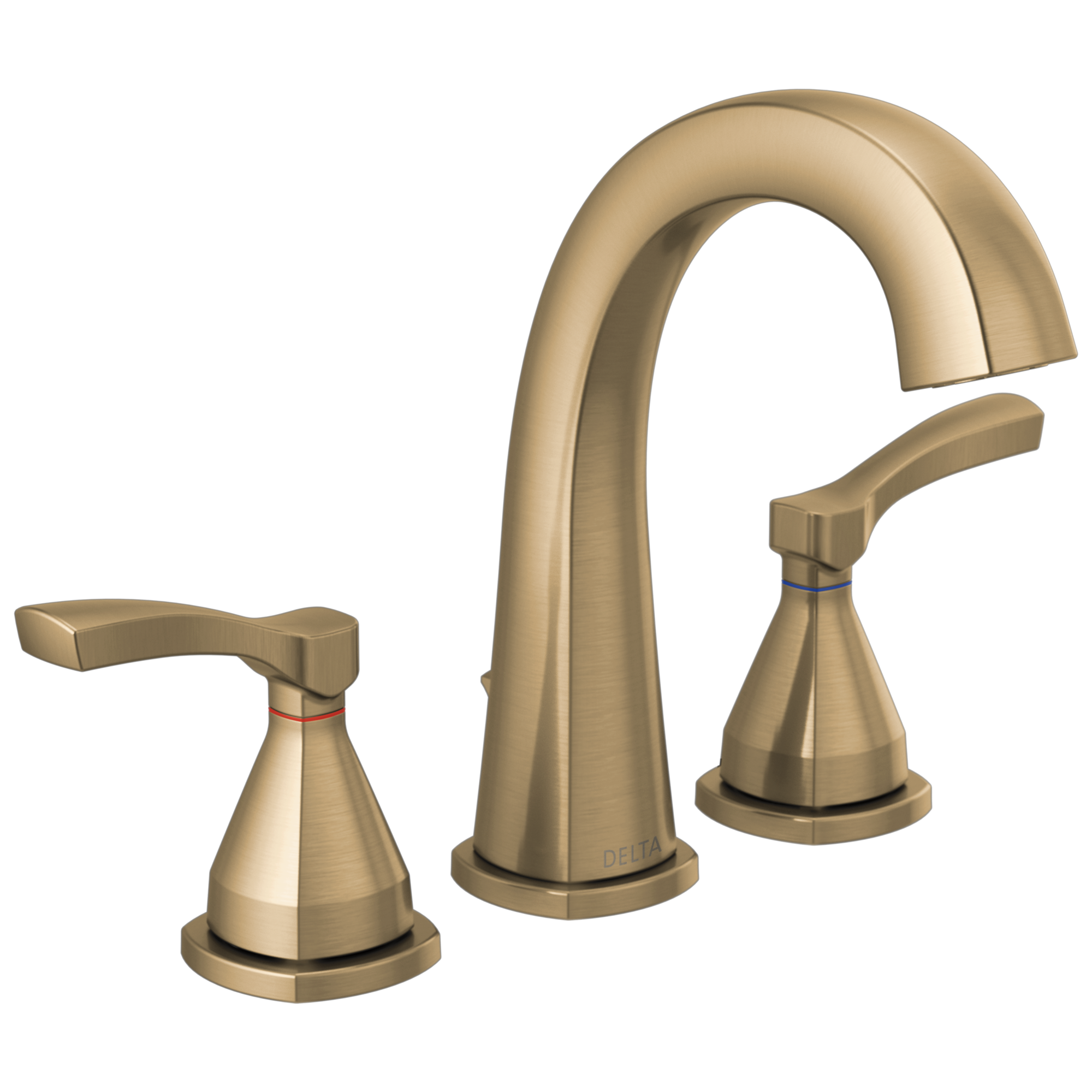 Stryke Widespread Bathroom Faucet with Drain Assembly and DIAMOND™ Seal Technology
