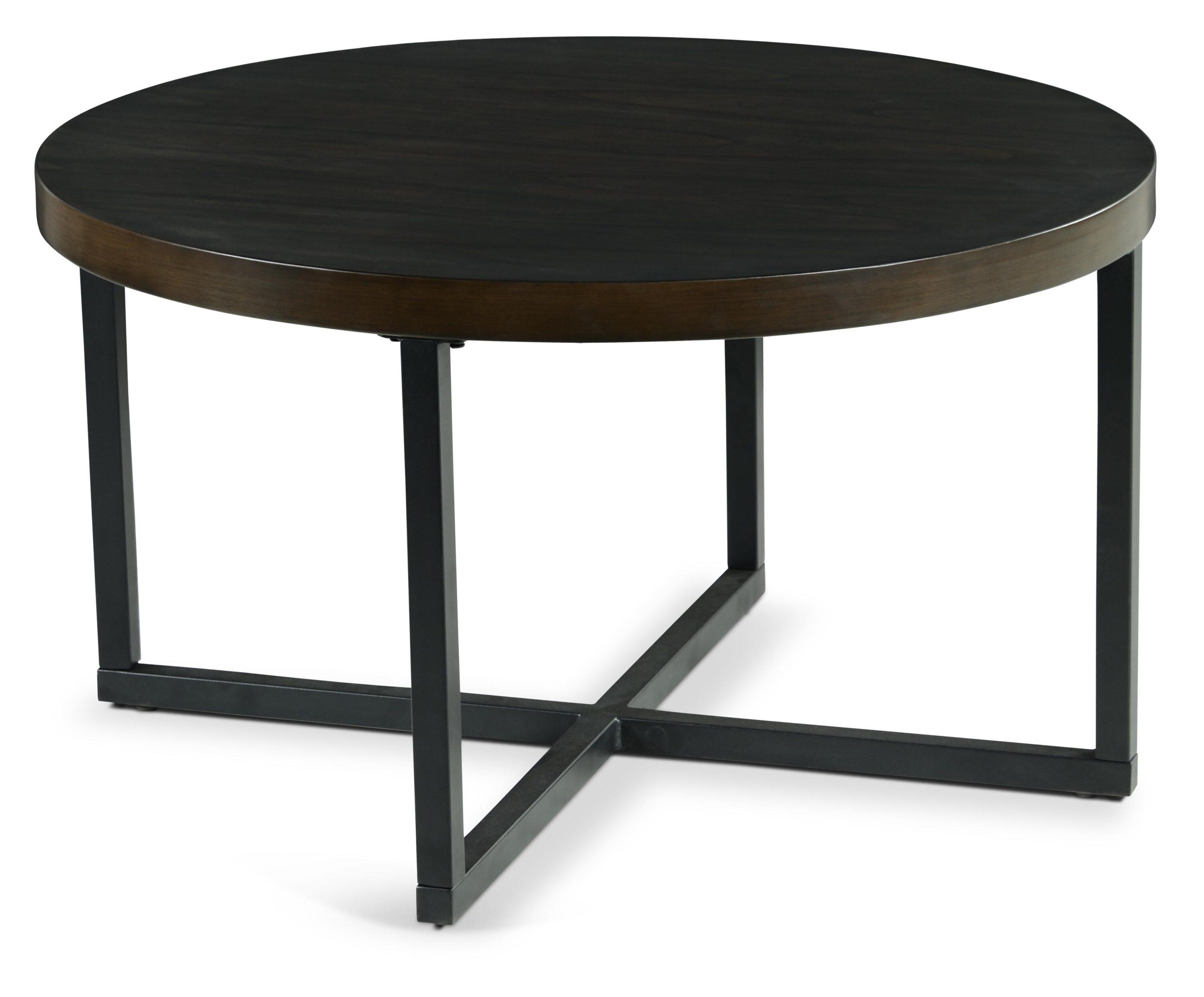 17 Stories Stannos 36" Round Coffee Table with 4 Stools