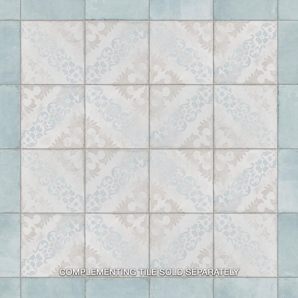 Barcelona 6" x 6" Porcelain Vintage Wall & Floor Tile