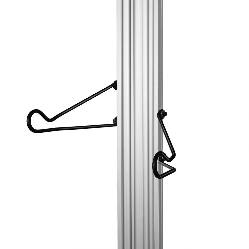 Leisure Sports Aluminum Bike Storage Rack with Tension Mount for Two Bicycles