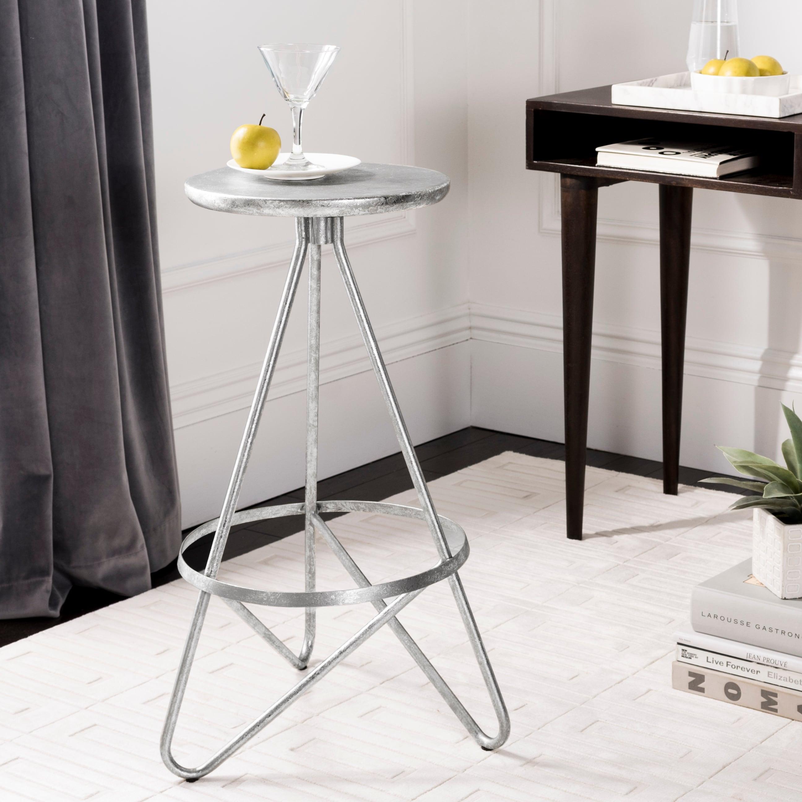 Galexia Bar Stool - BST3200 - Silver/Leaf - Safavieh
