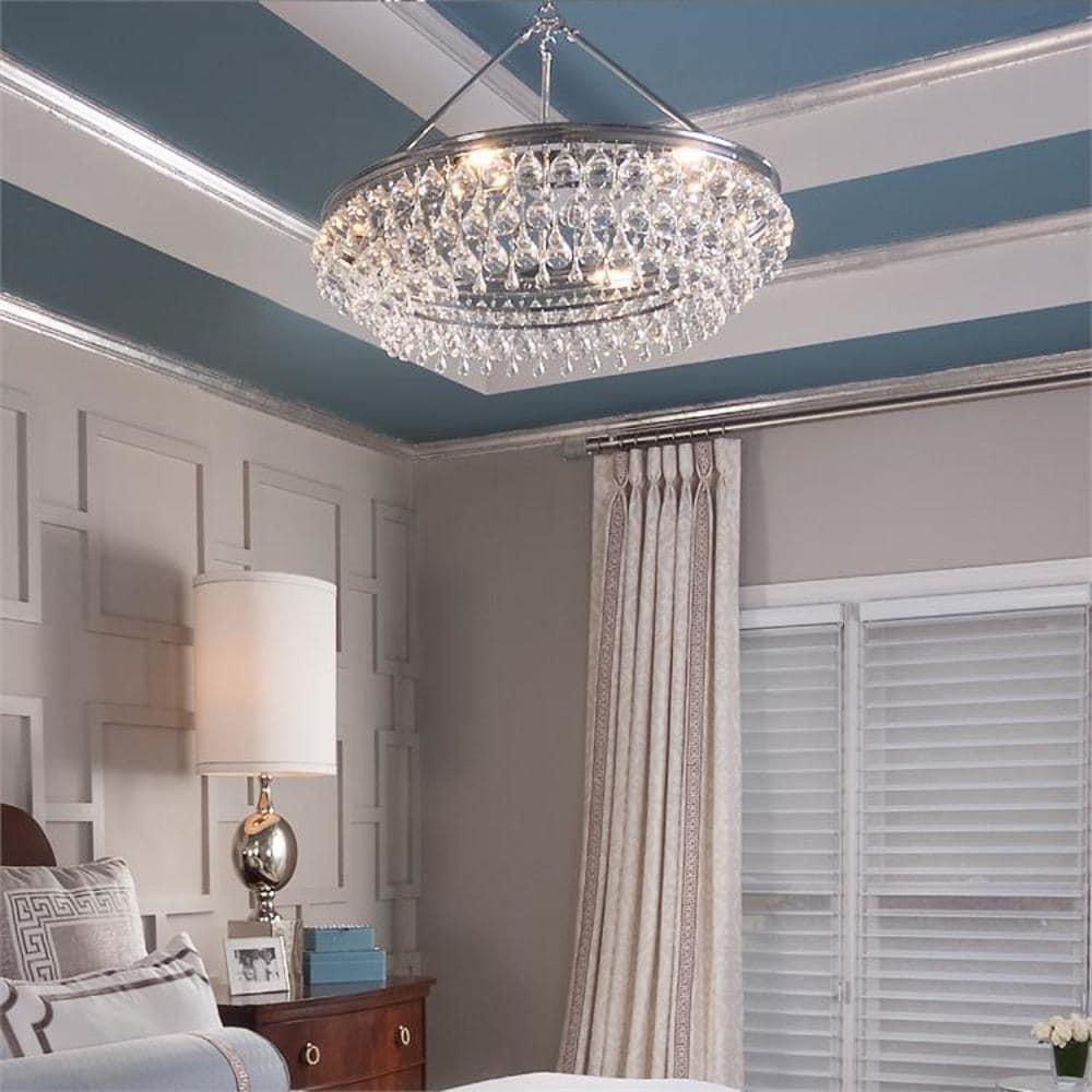 Crystorama Lighting - Six Light Chandelier - Chandelier - Calypso - Six Light
