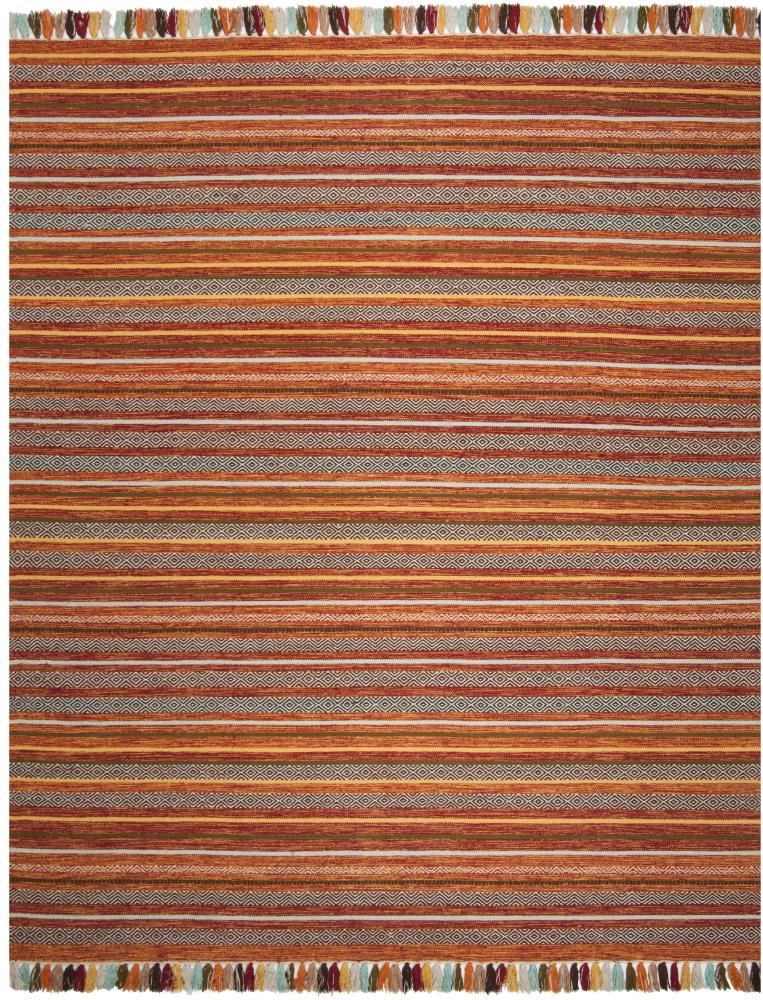 Montauk MTK901 Hand Woven Indoor Area Rug - Rust/Multi - 8'x10' - Safavieh.