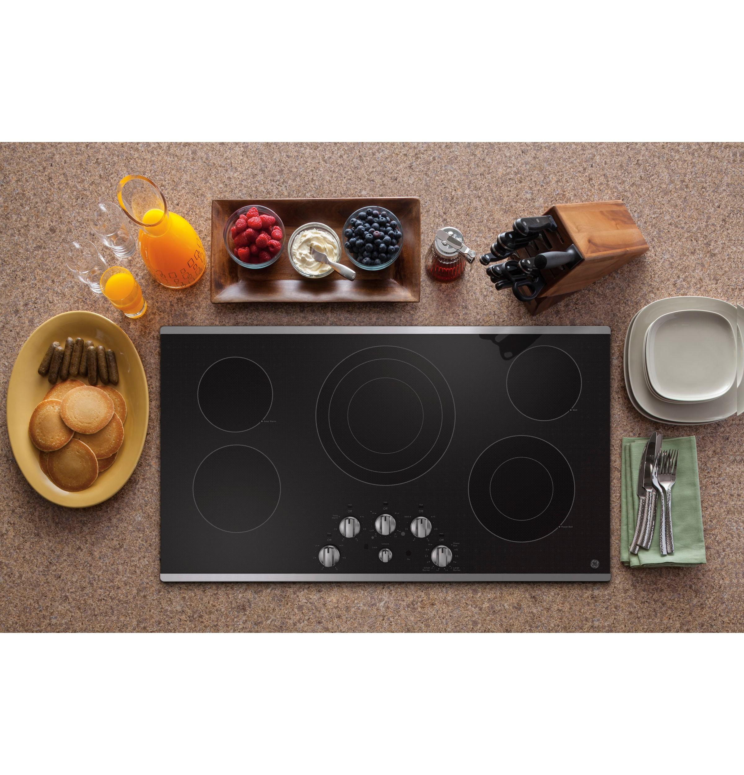 36.13" Electric Cooktop with 5 Elements