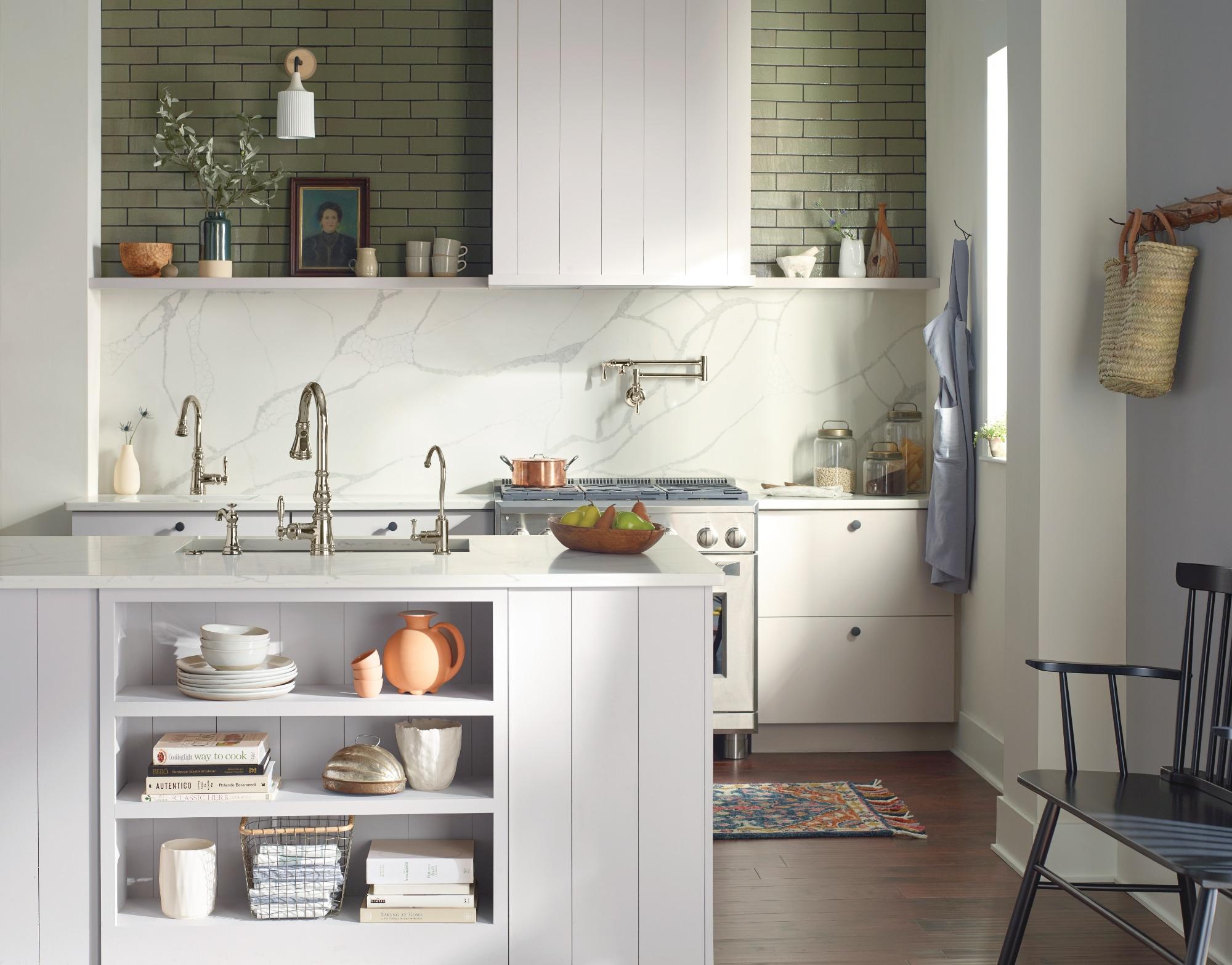 Moen Weymouth One-Handle Pull Down Single Handle Kitchen Faucet with Power Boost