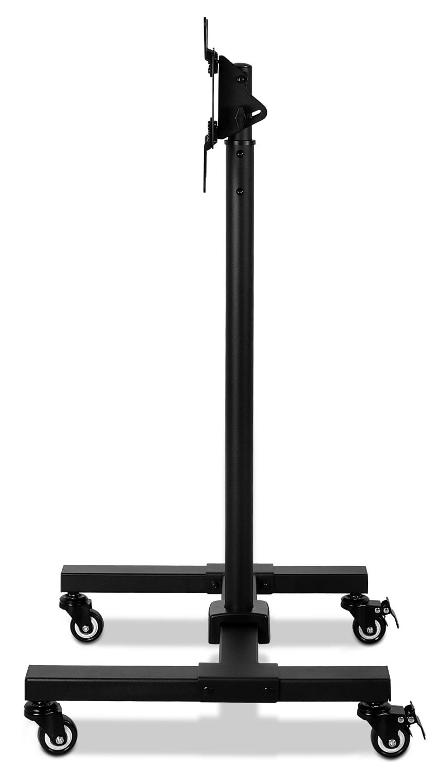 Mount-It! Height Adjustable Mobile TV Stand with Locking Wheels, Rolling Cart for 13" - 42" Flat Panel LCD LED Screens, VESA Compatible up to 200mm