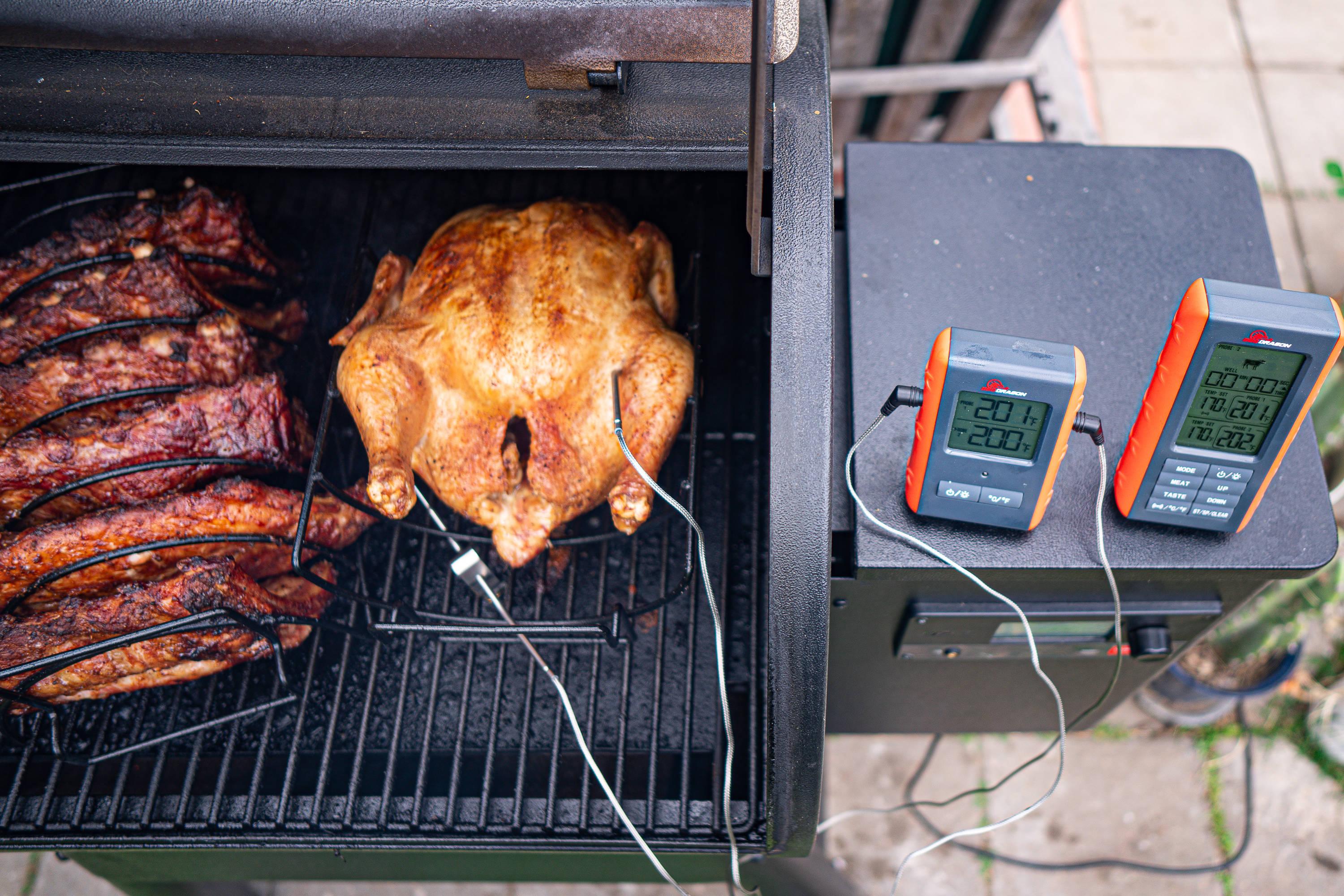 BBQ Dragon Grill Thermometer