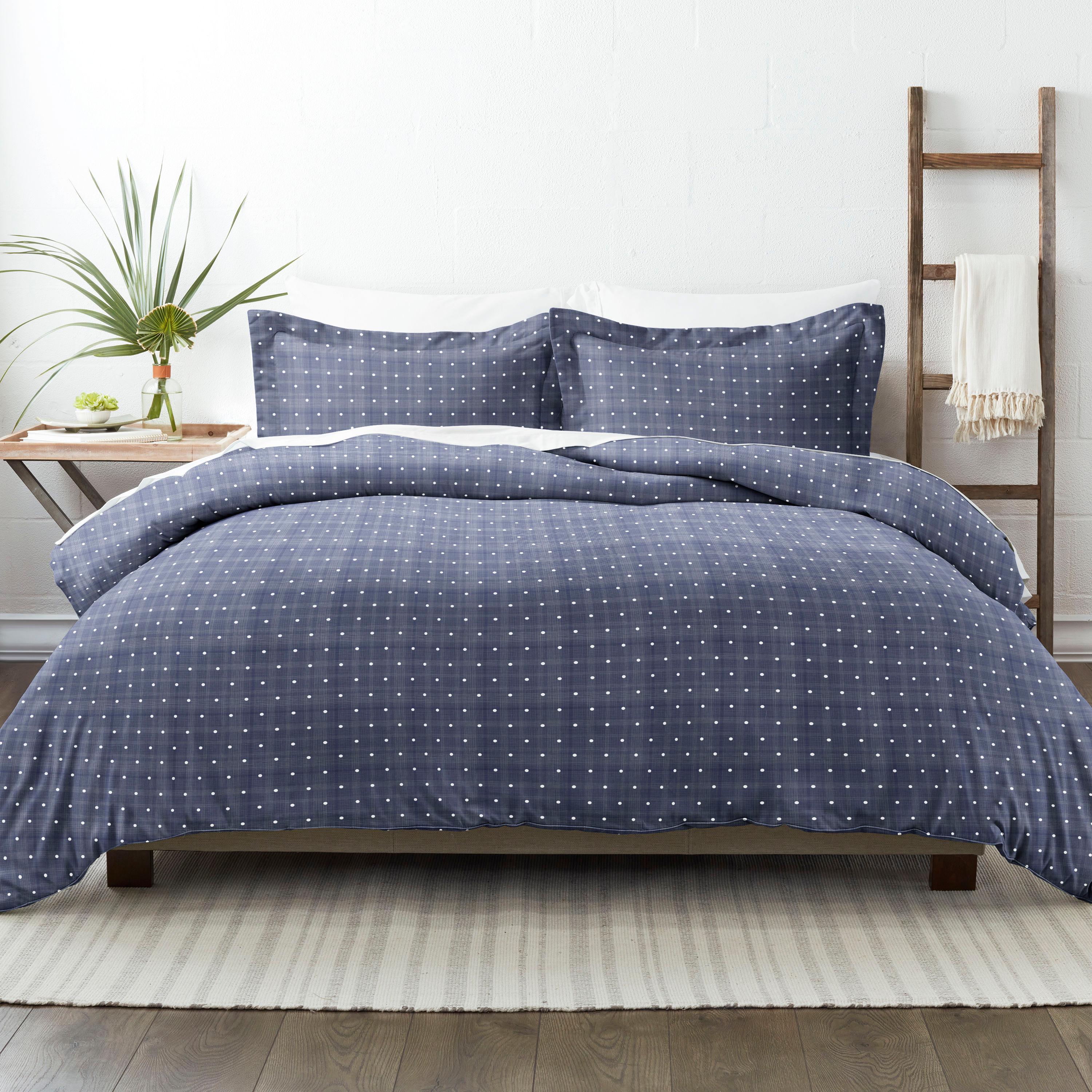 Becky Cameron Becky Cameron Polka Dot Pattern Duvet Cover Set