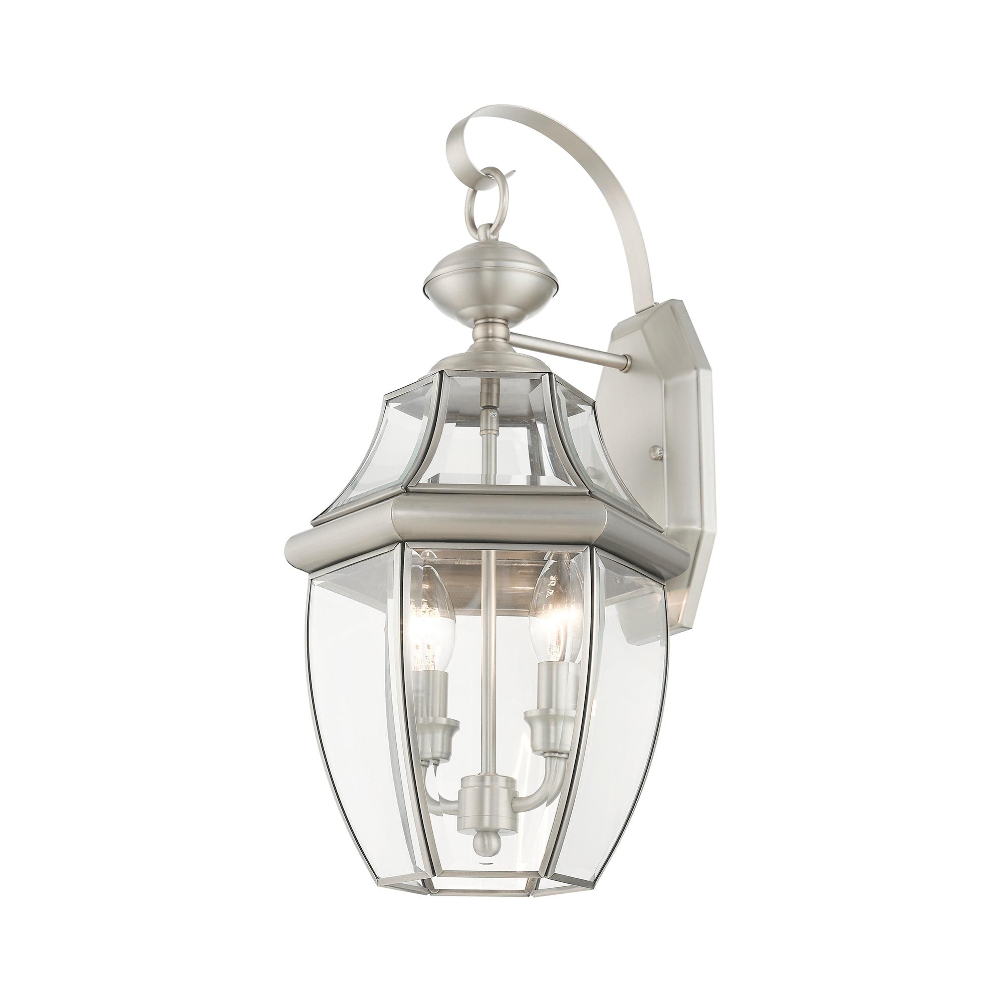 Livex Lighting Monterey 2 - Light Wall Light in  Brushed Nickel