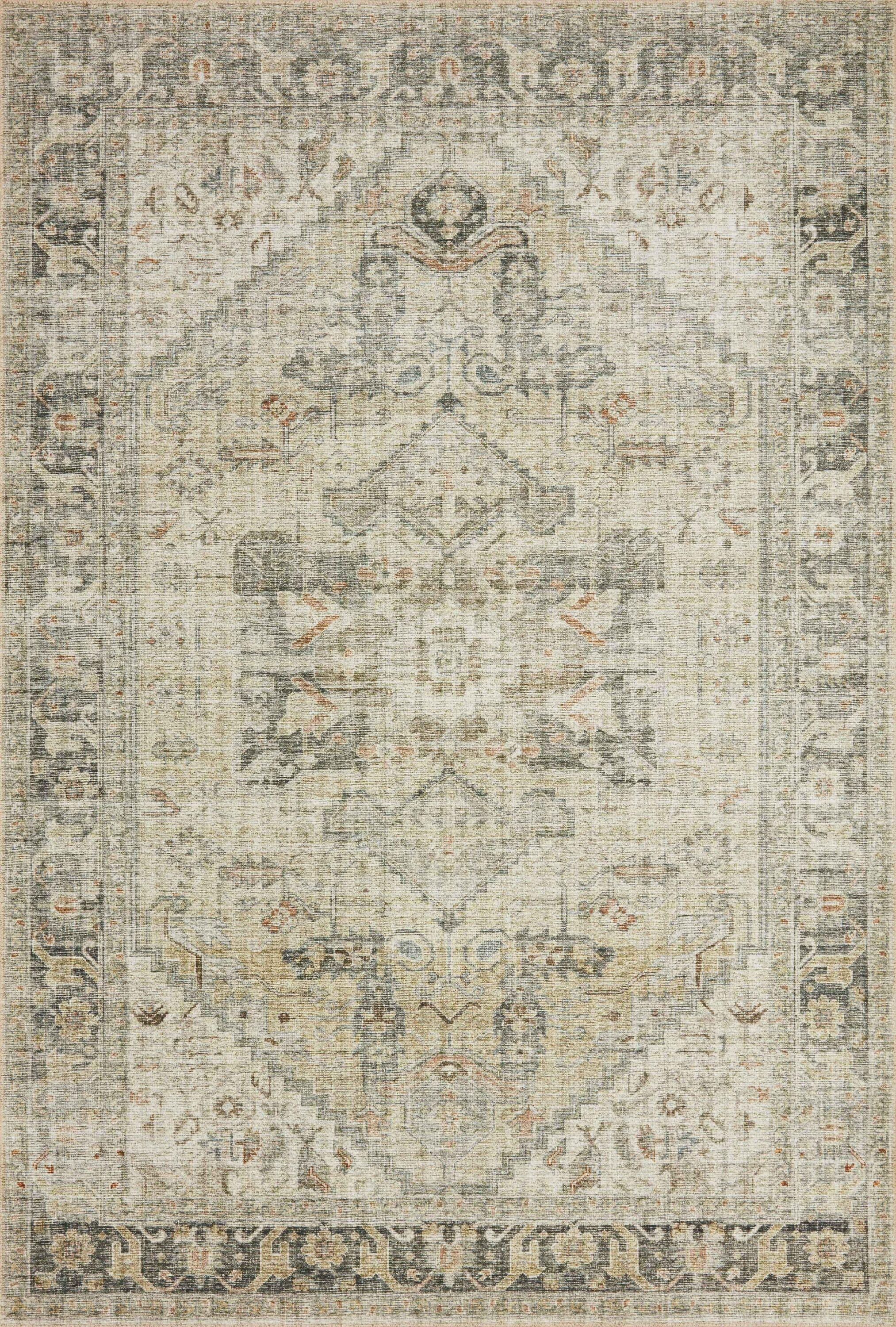 Loloi II Skye SKY-13 Natural / Sand Oriental Area Rug 3'-6" x 5'-6"