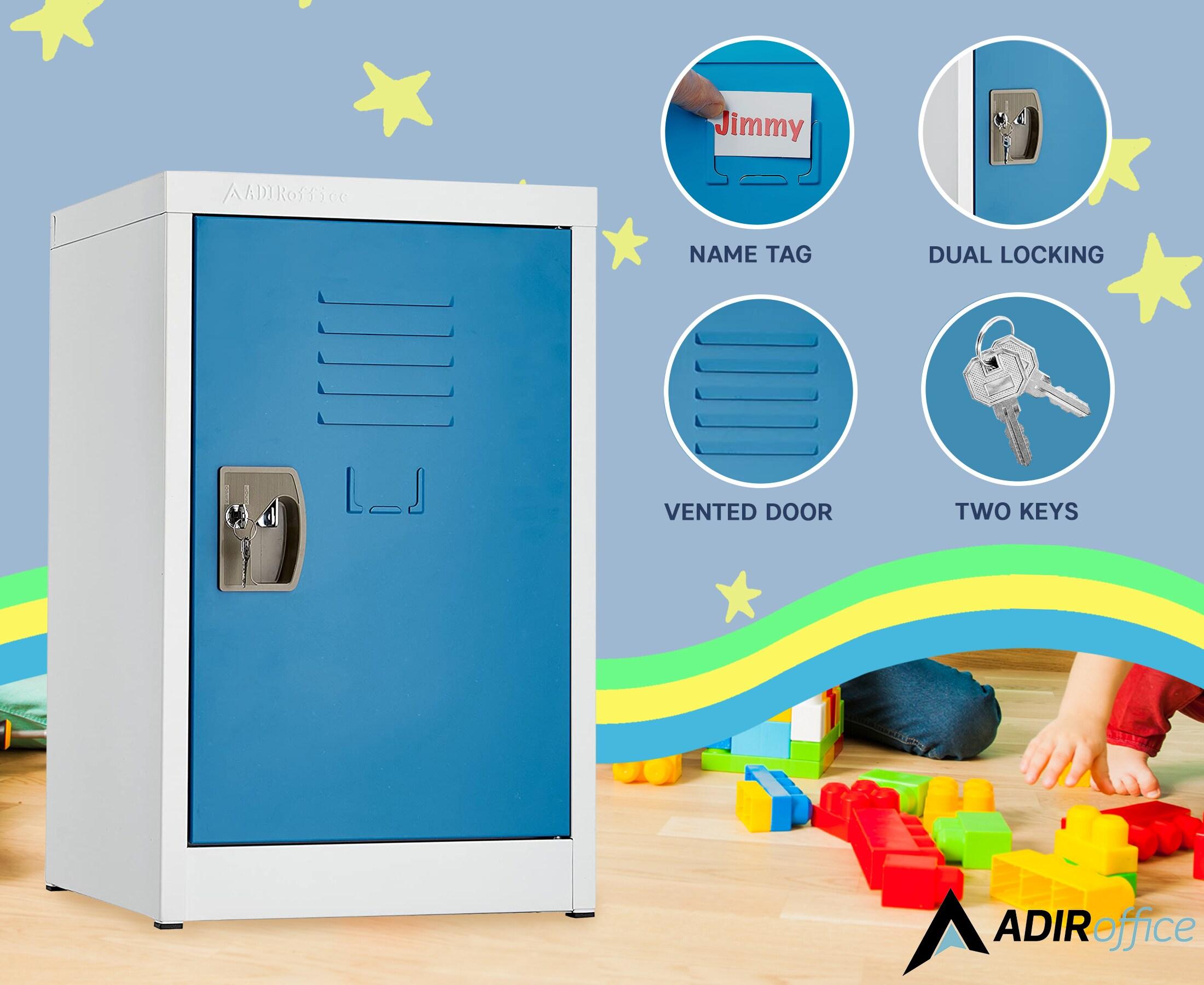 AdirOffice Steel 1-Tier School and Home Storage Locker