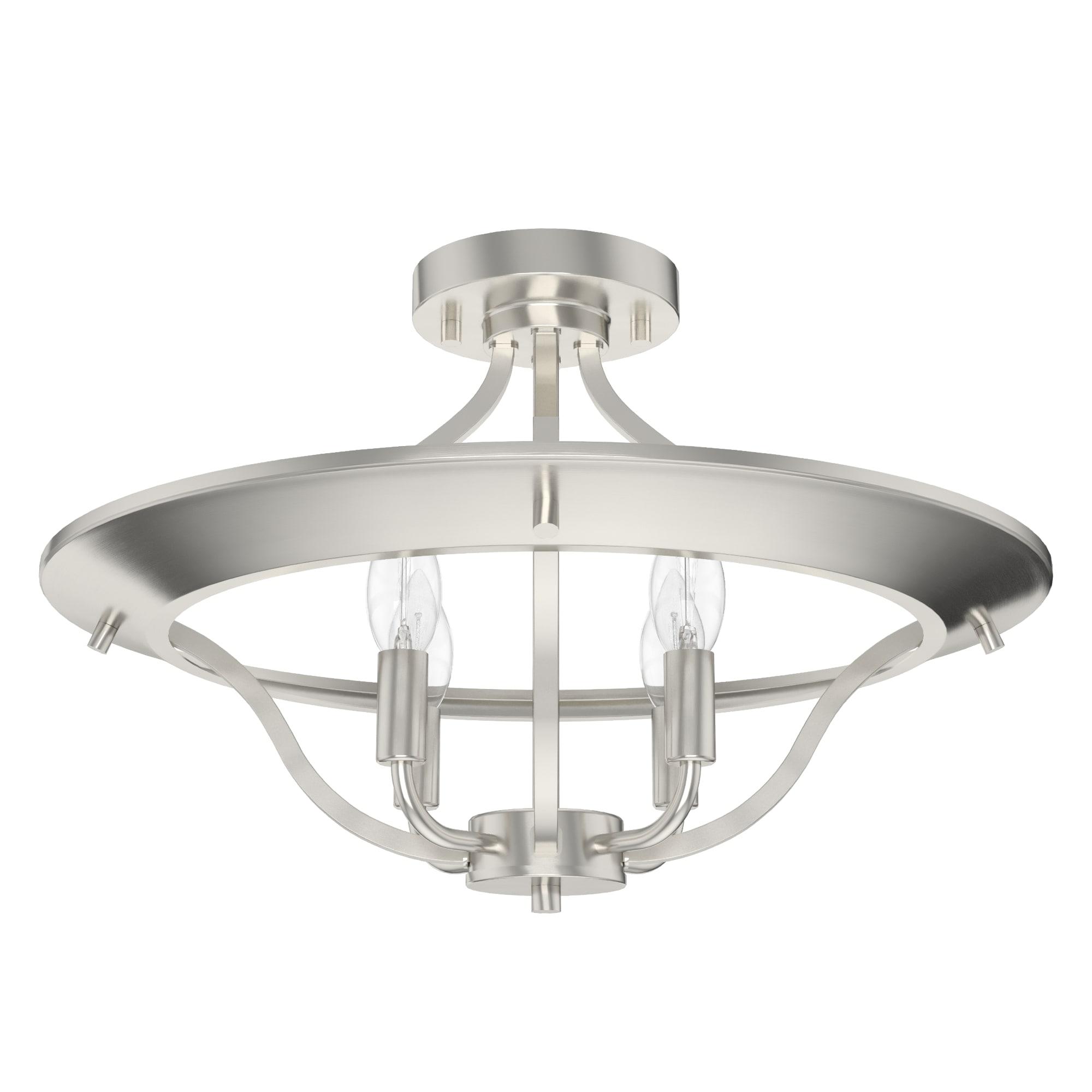 Hunter Fan Perch Point 4 Light Semi Flush Mount