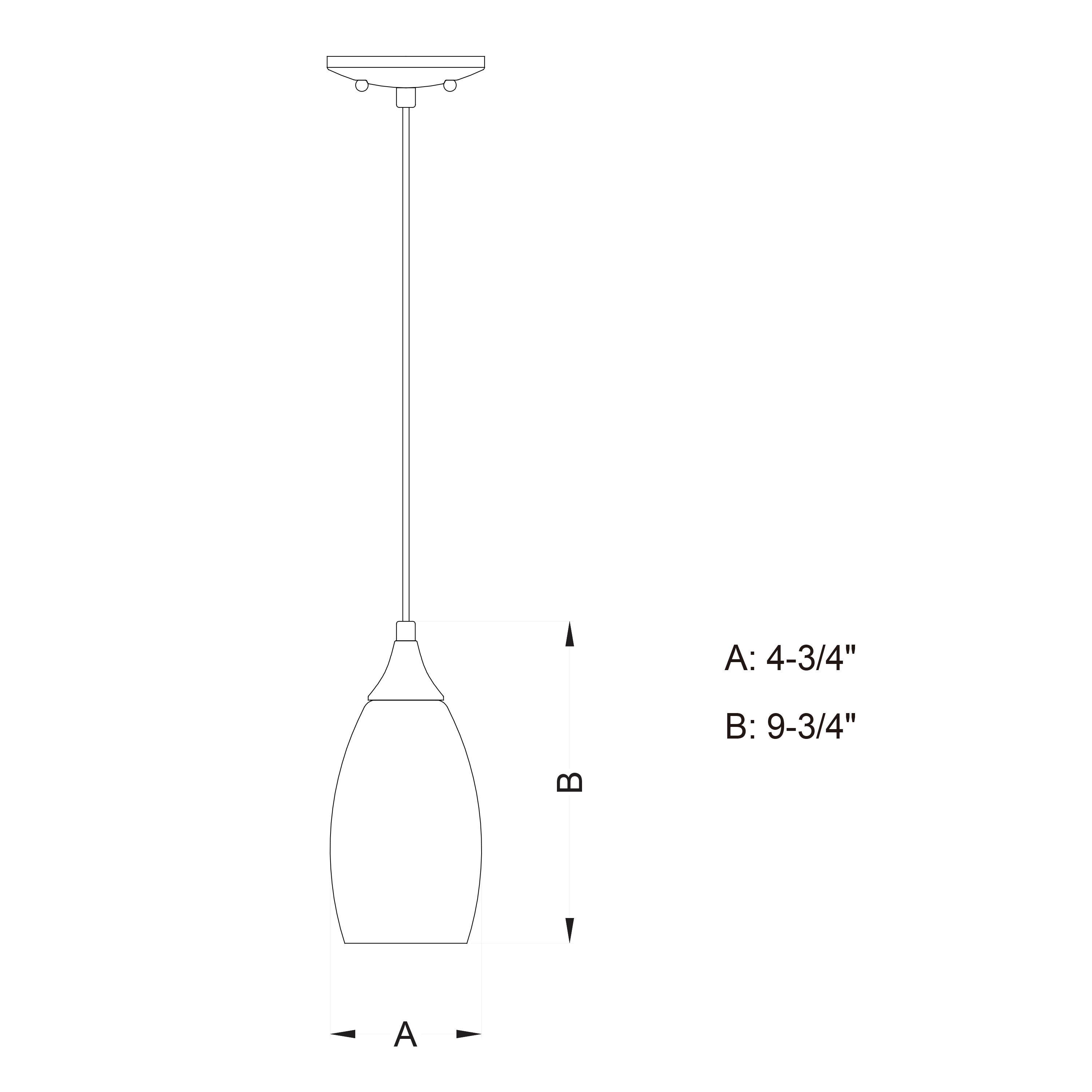 Wrought Studio™ Finja 1 - Light Single Pendant