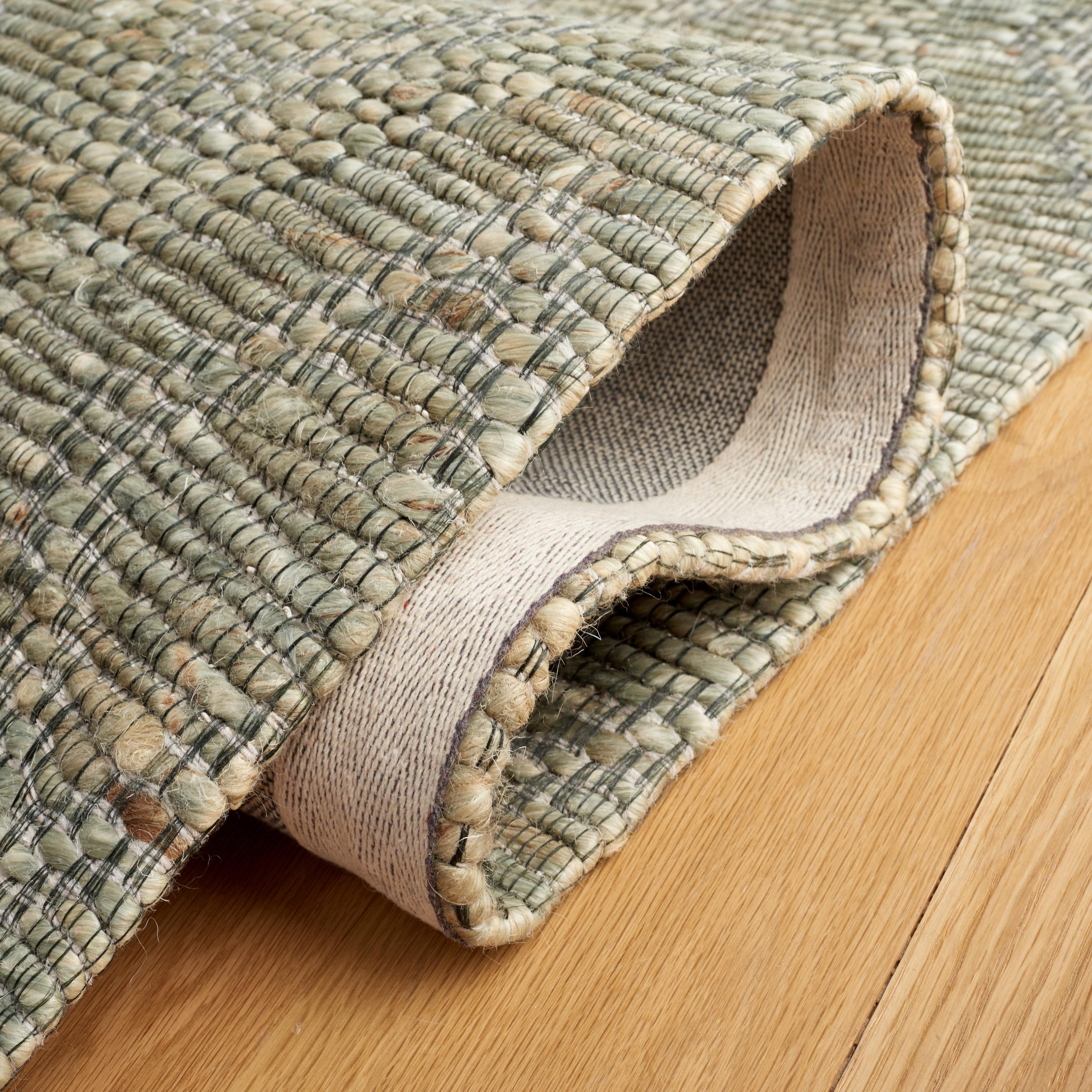 Marbella MRB307 Hand Woven Area Rug - Grey/Sage - 5'x8' - Safavieh.