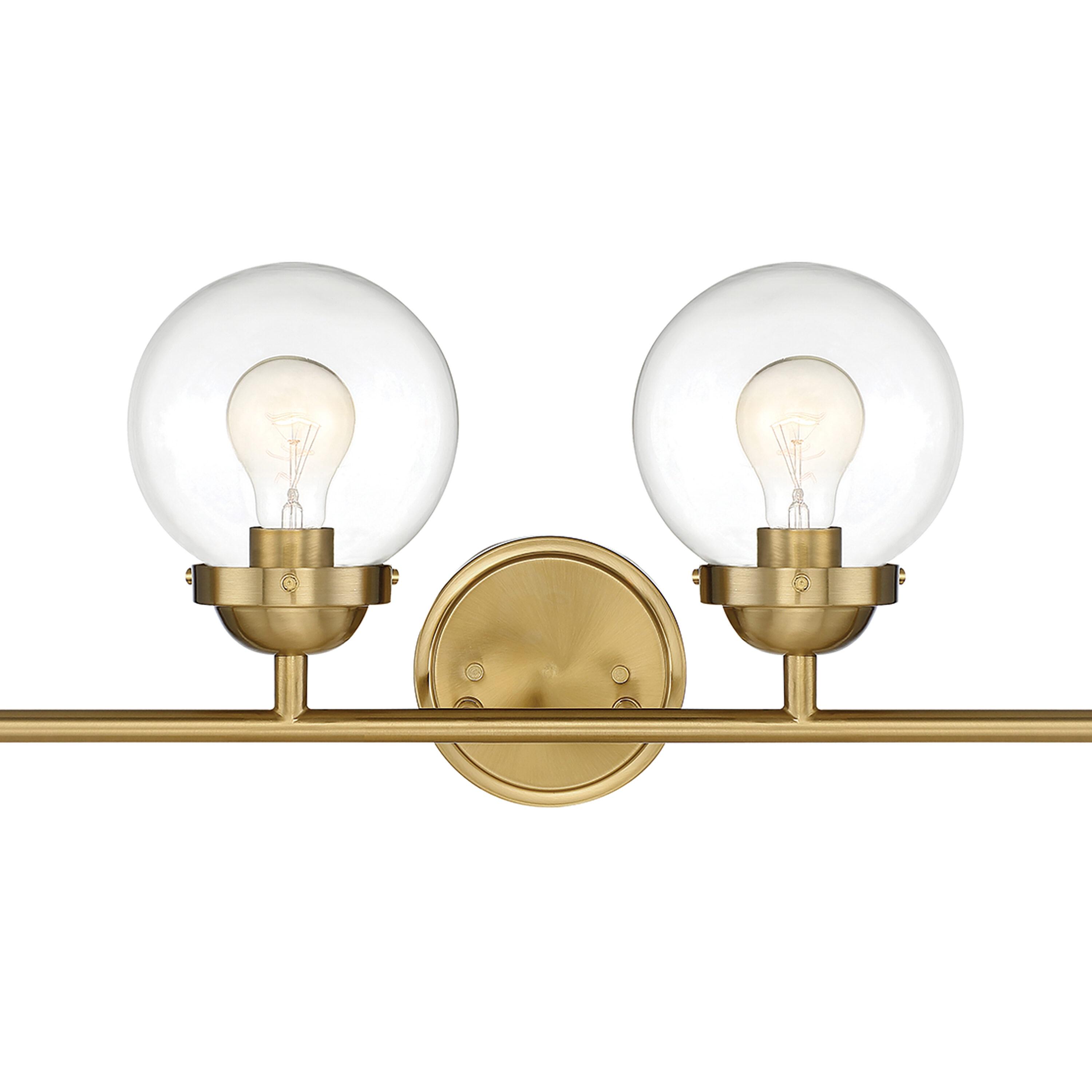 Designers Fountain - Four Light Bathroom Fixture - Knoll - Four Light Bath Bar