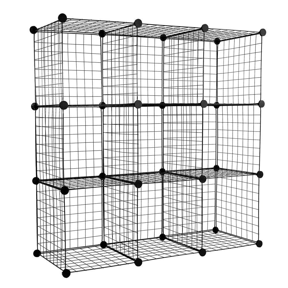 Work-It! Wire Cube Storage Organizer | Set of 9
