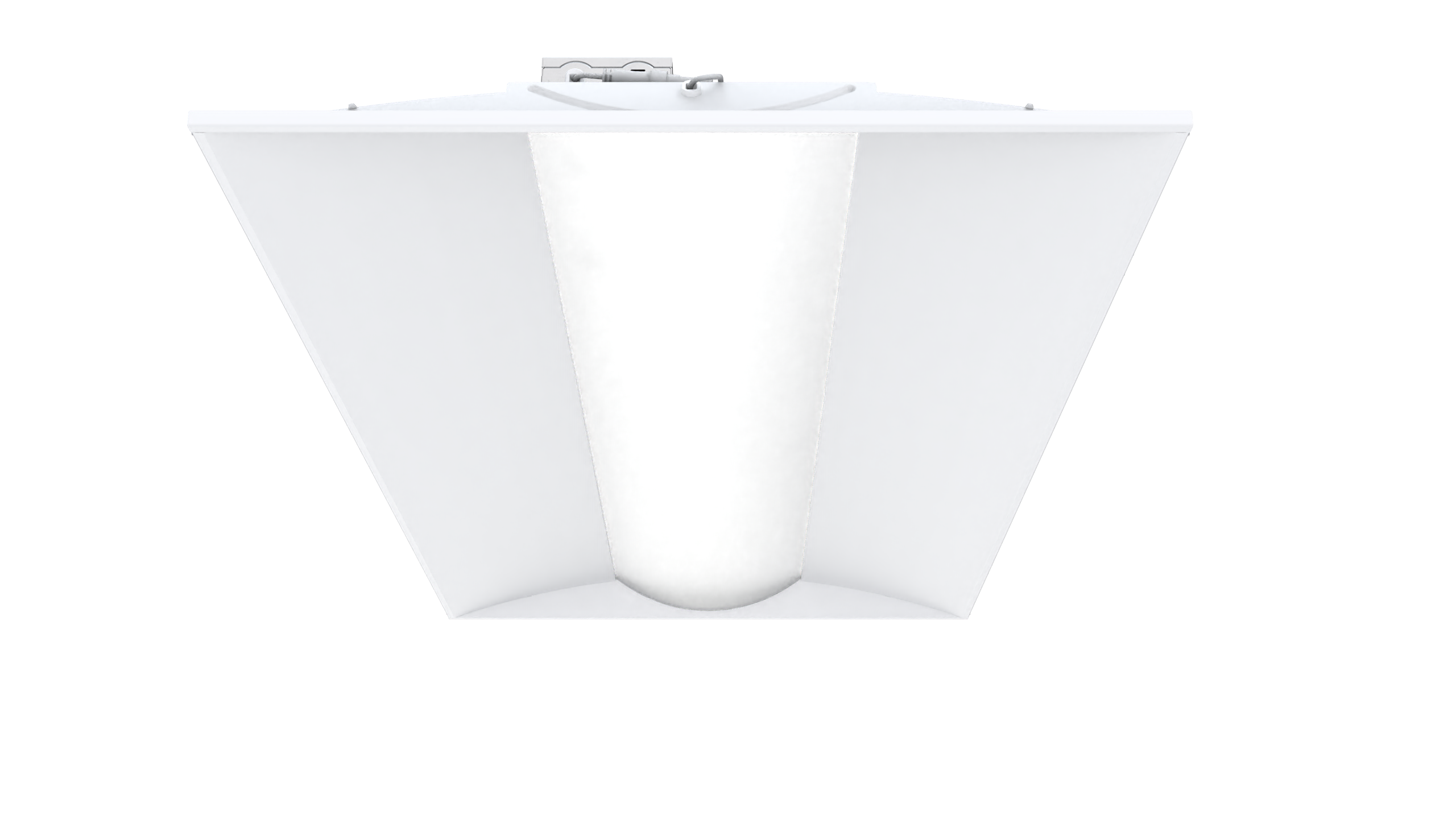 Dimmable Rectangle Troffer Ceiling Light