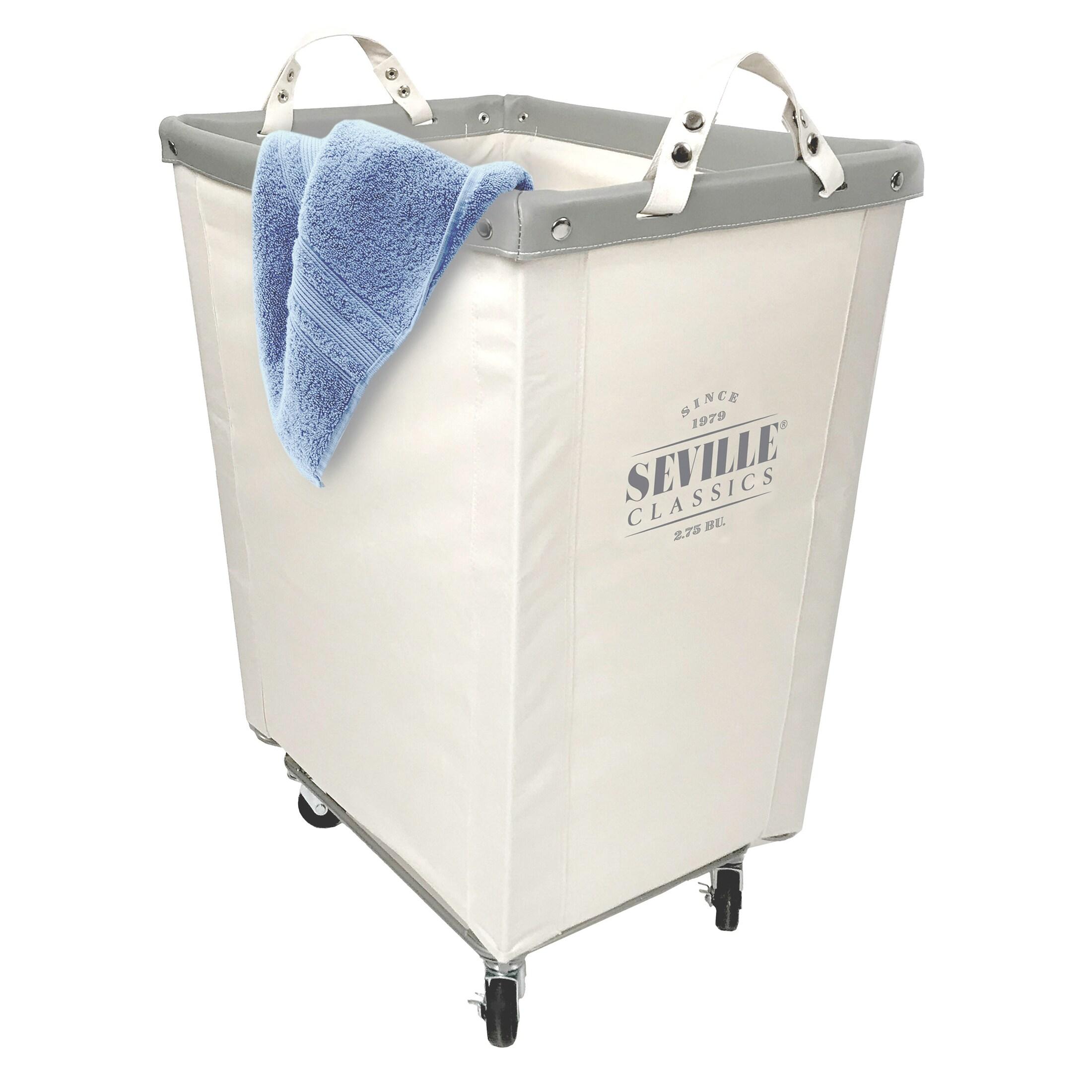 Rolling Commercial Laundry Hamper