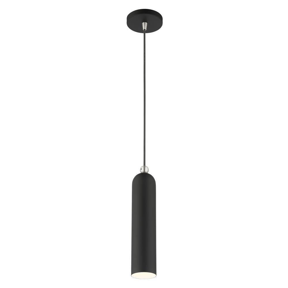 Livex Lighting Ardmore 1 - Light Pendant in  Black