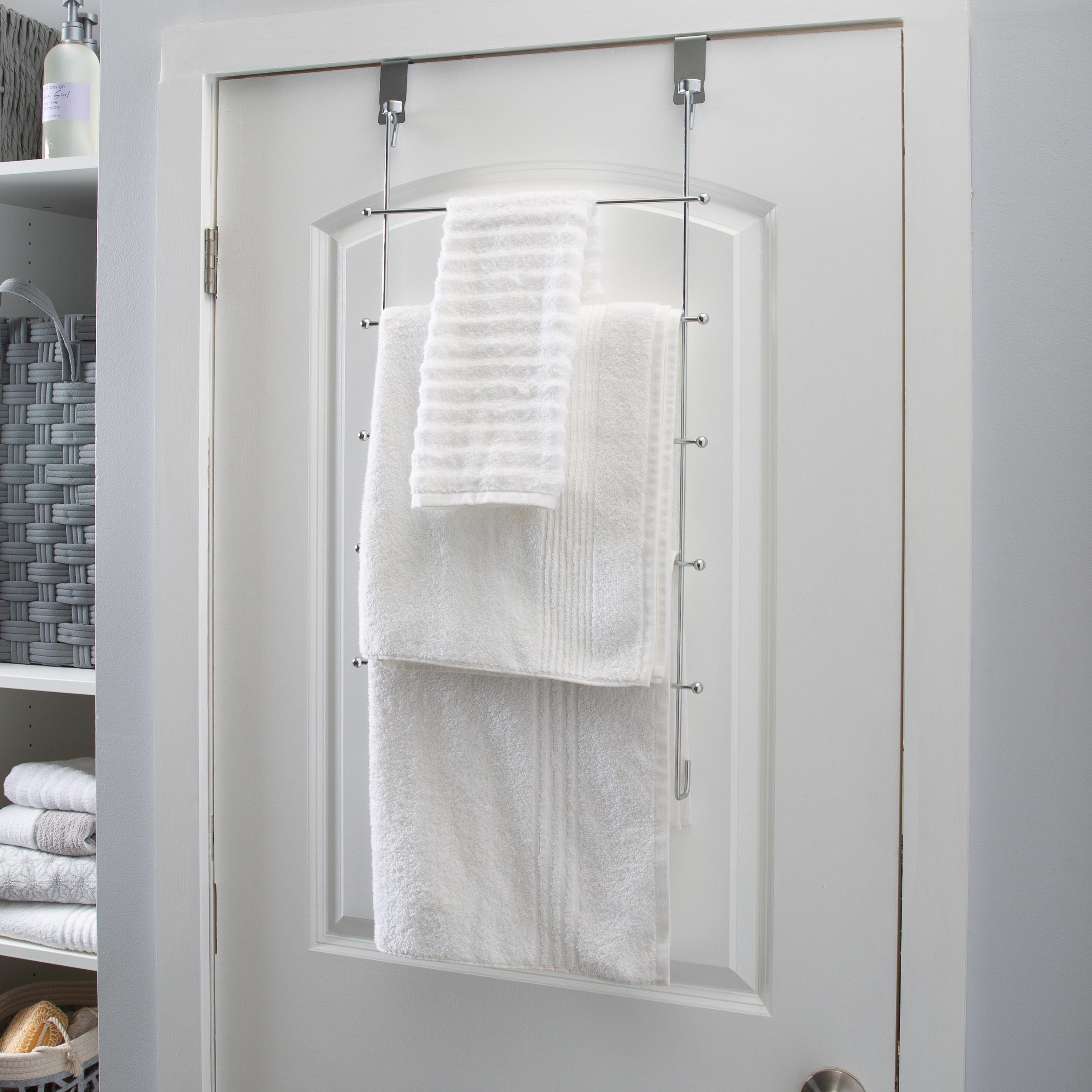 4 Over-the-Door Towel Rack