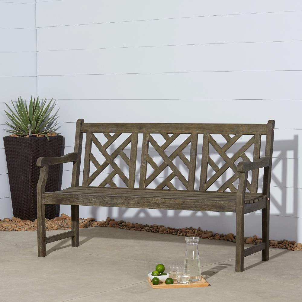 Wood Outdoor Bench