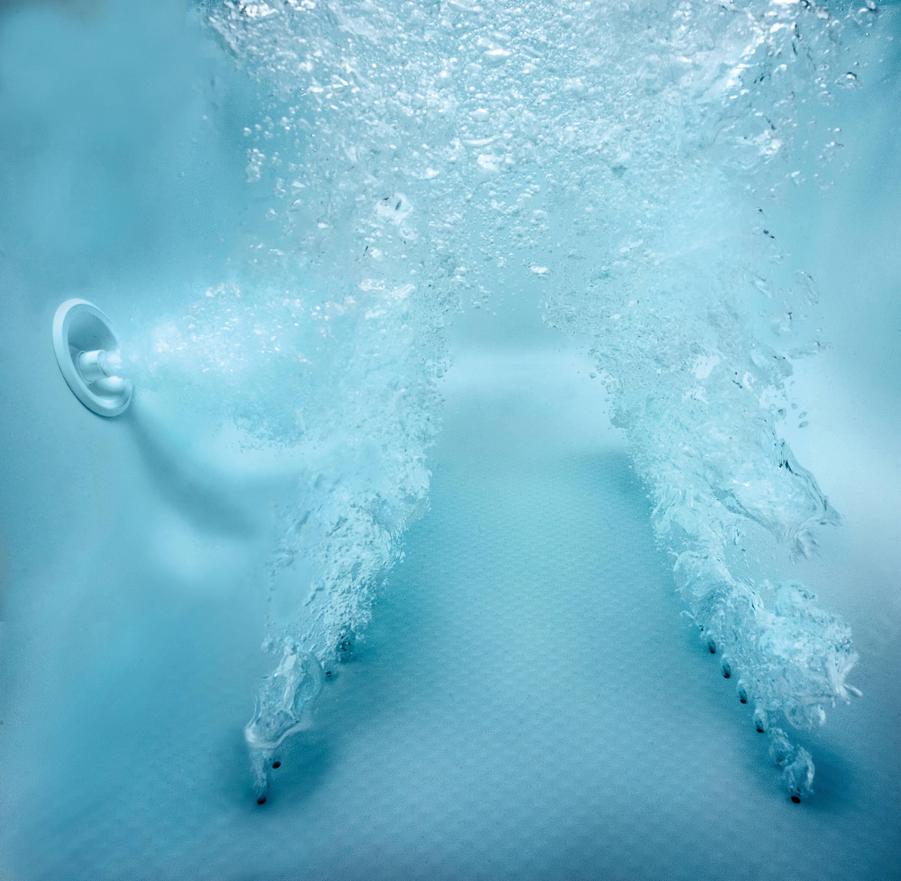 Fuzion® 65.75" Corner Acrylic Combination Bathtub