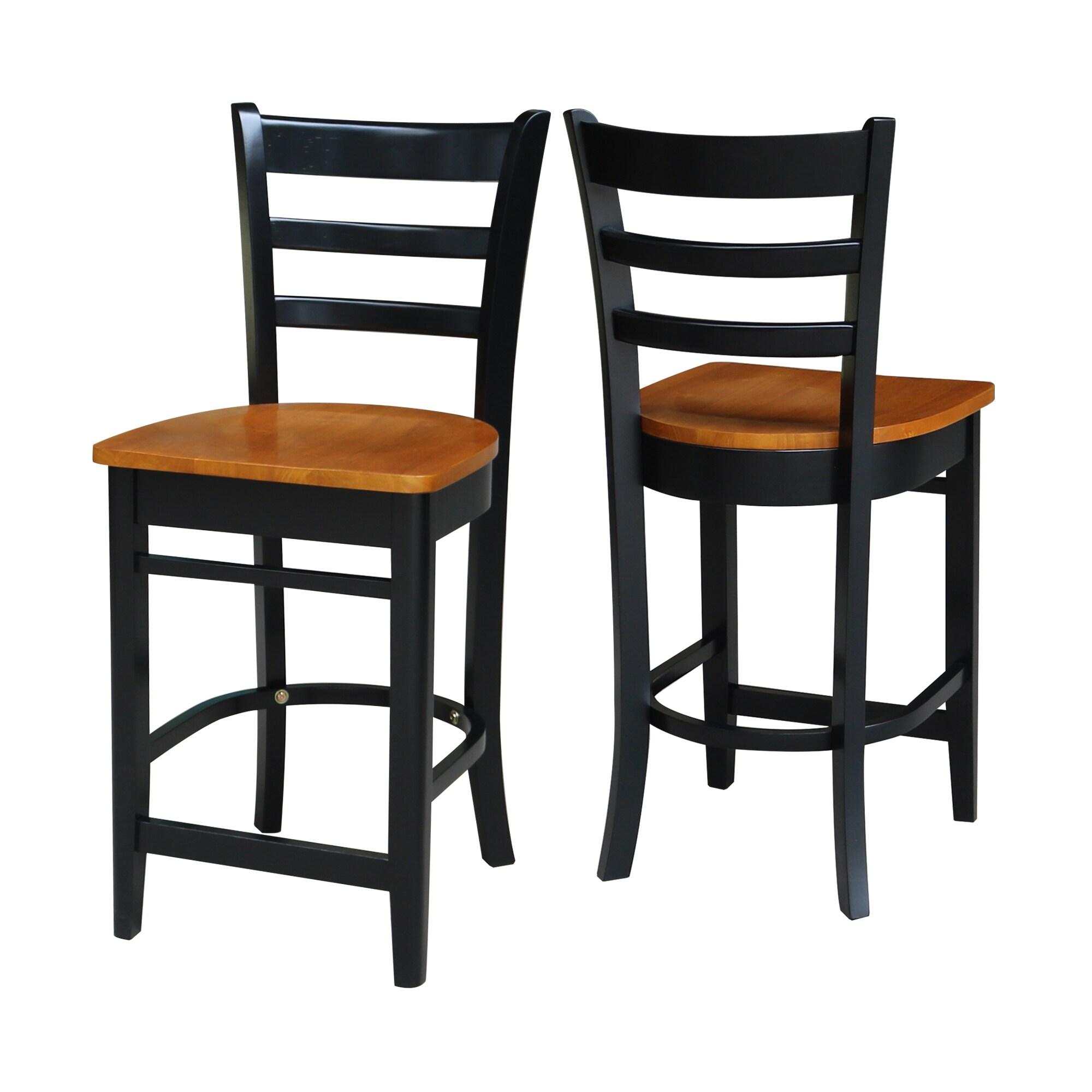 Emily Counter Height Barstool - International Concepts