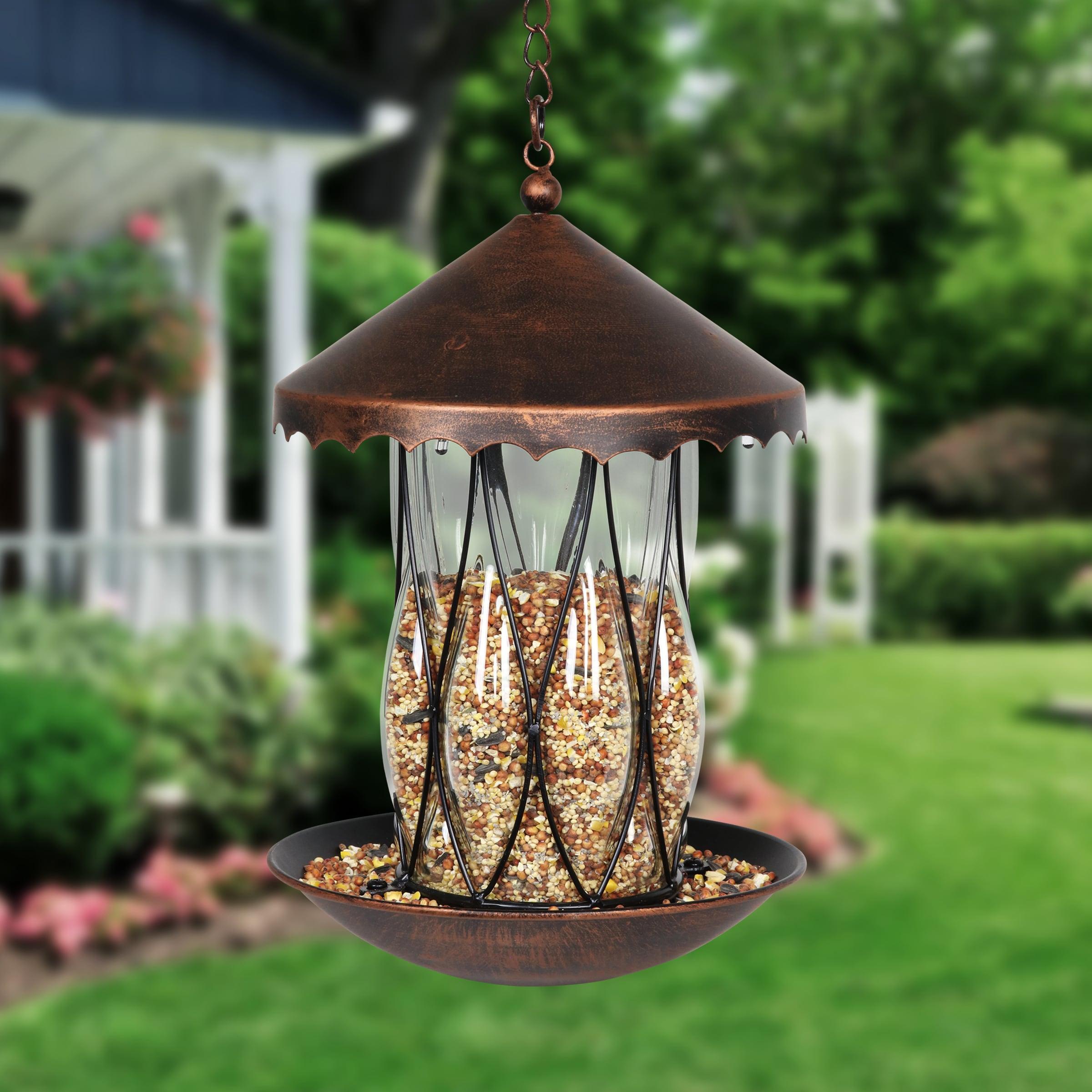 Metal Hanging Decorative Bird Feeder