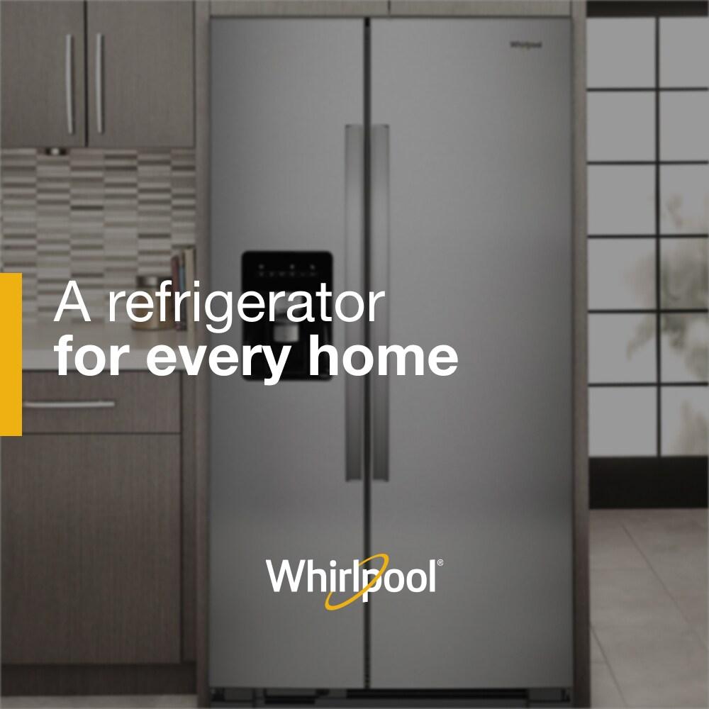Whirlpool WRS321SDHZ 21 Cu. Ft. Stainless Side-by-Side Refrigerator