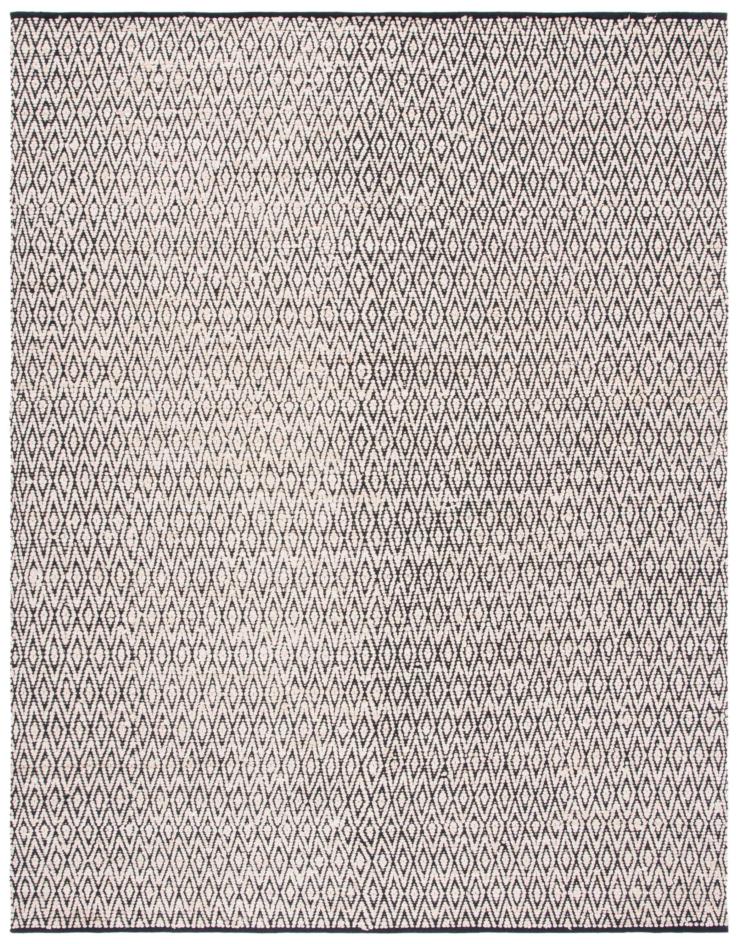 Montauk MTK621 Hand Woven Indoor Area Rug - Beige/Black - 8'x10' - Safavieh