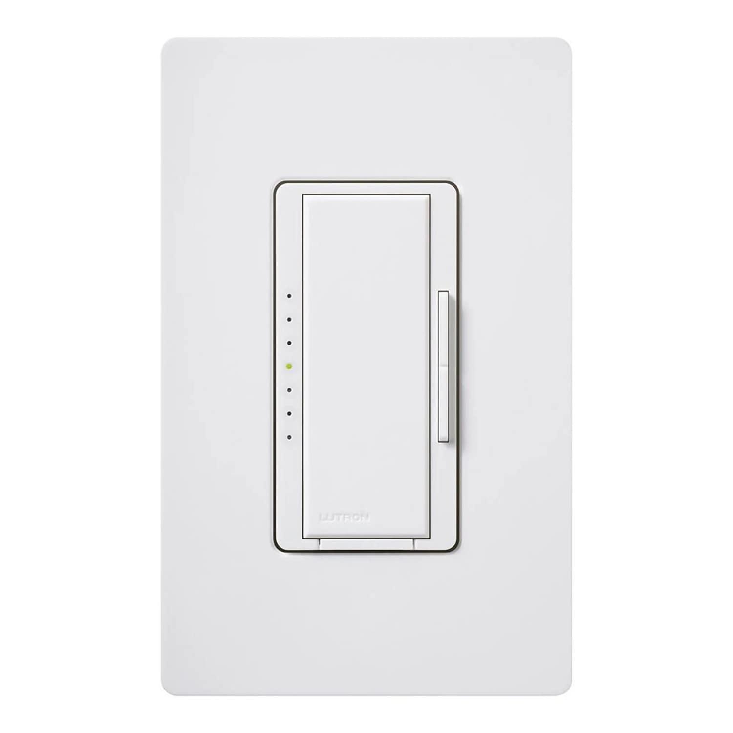 Lutron 26176 - 120 volt 50/60 Hz White Single-Pole / 3-Way 3-Wire Fluorescent/LED Wall Dimmer Switch