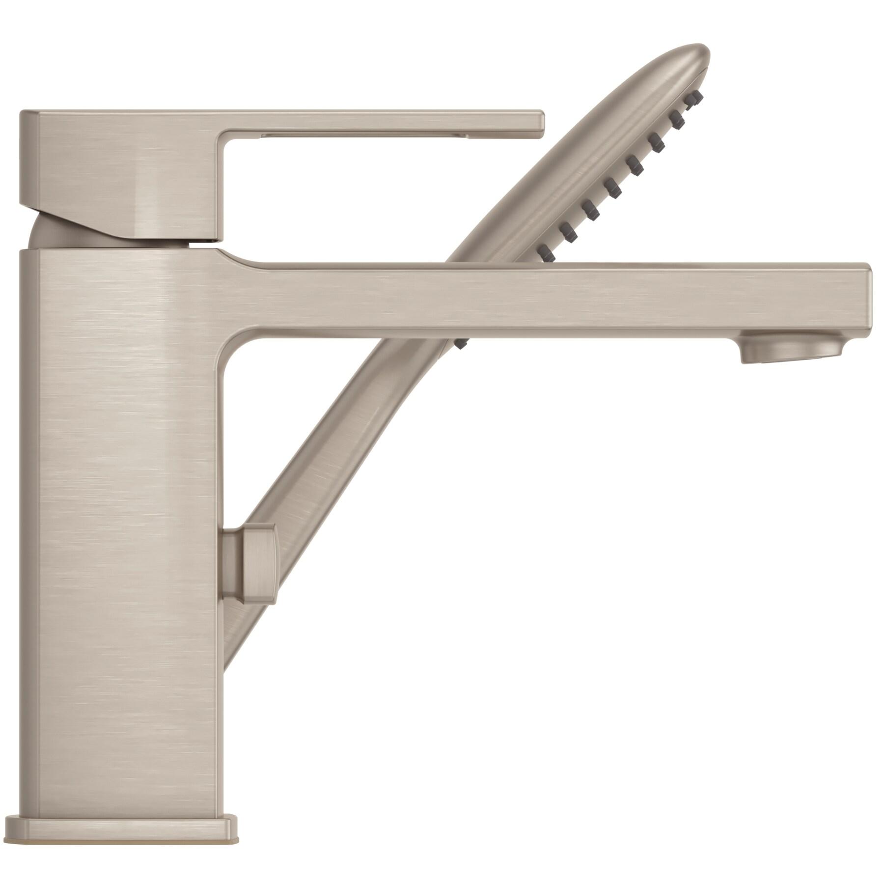 Deckard Single Handle Deck Mounted Tub Spout with Diverter and Handshower