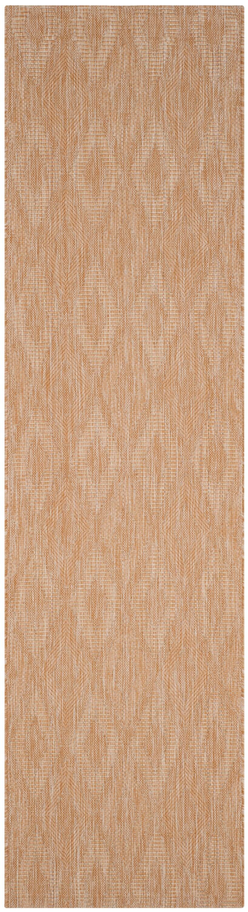 Courtyard CY8522 Power Loomed Indoor and Outdoor Runner Rug - Natural/Natural - 2'3"x14' - Safavieh