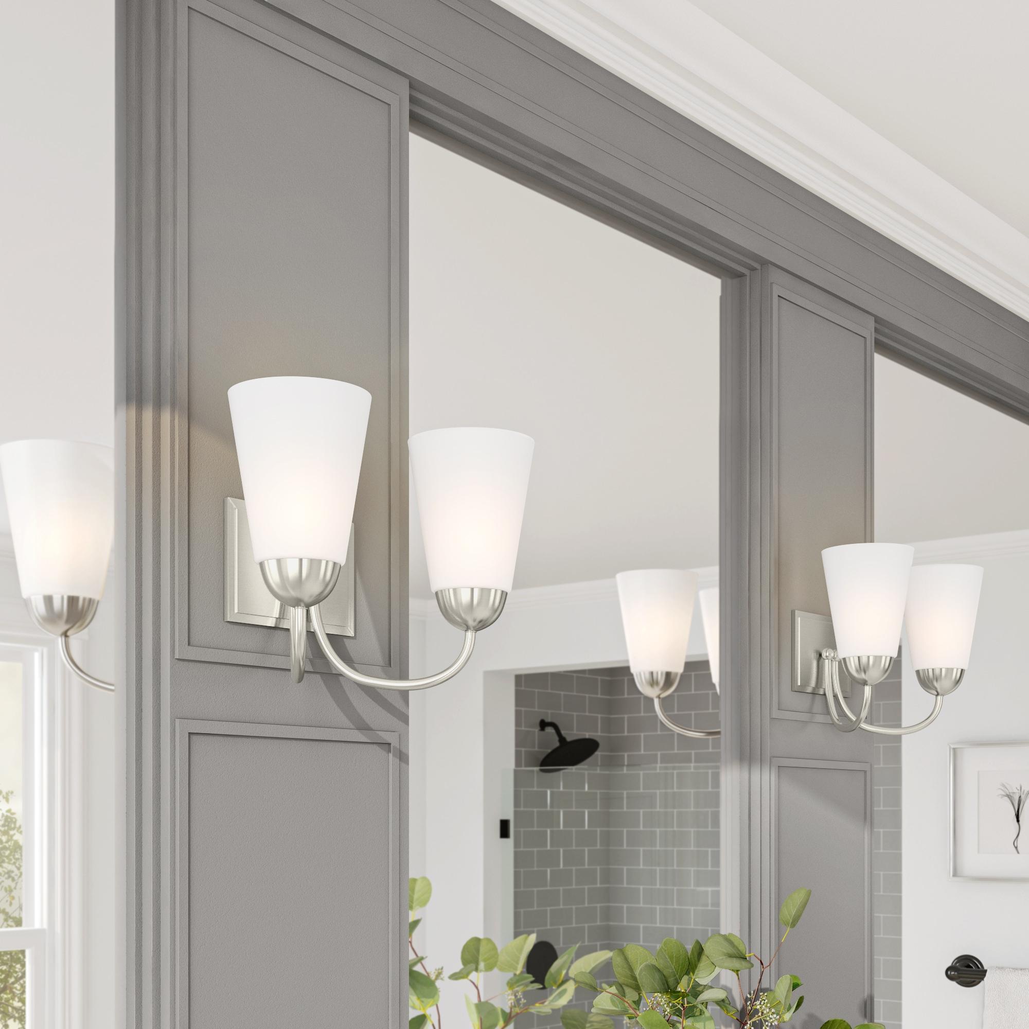 Designers Fountain - Malone - 2 Light Bath Vanity In Transitional Style-9.25