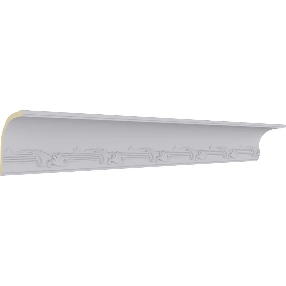 4 7/8"H x 4 1/2"P x 6 5/8"F x 94 1/2"L, (6 1/4" Repeat), Winston Cove Crown Moulding