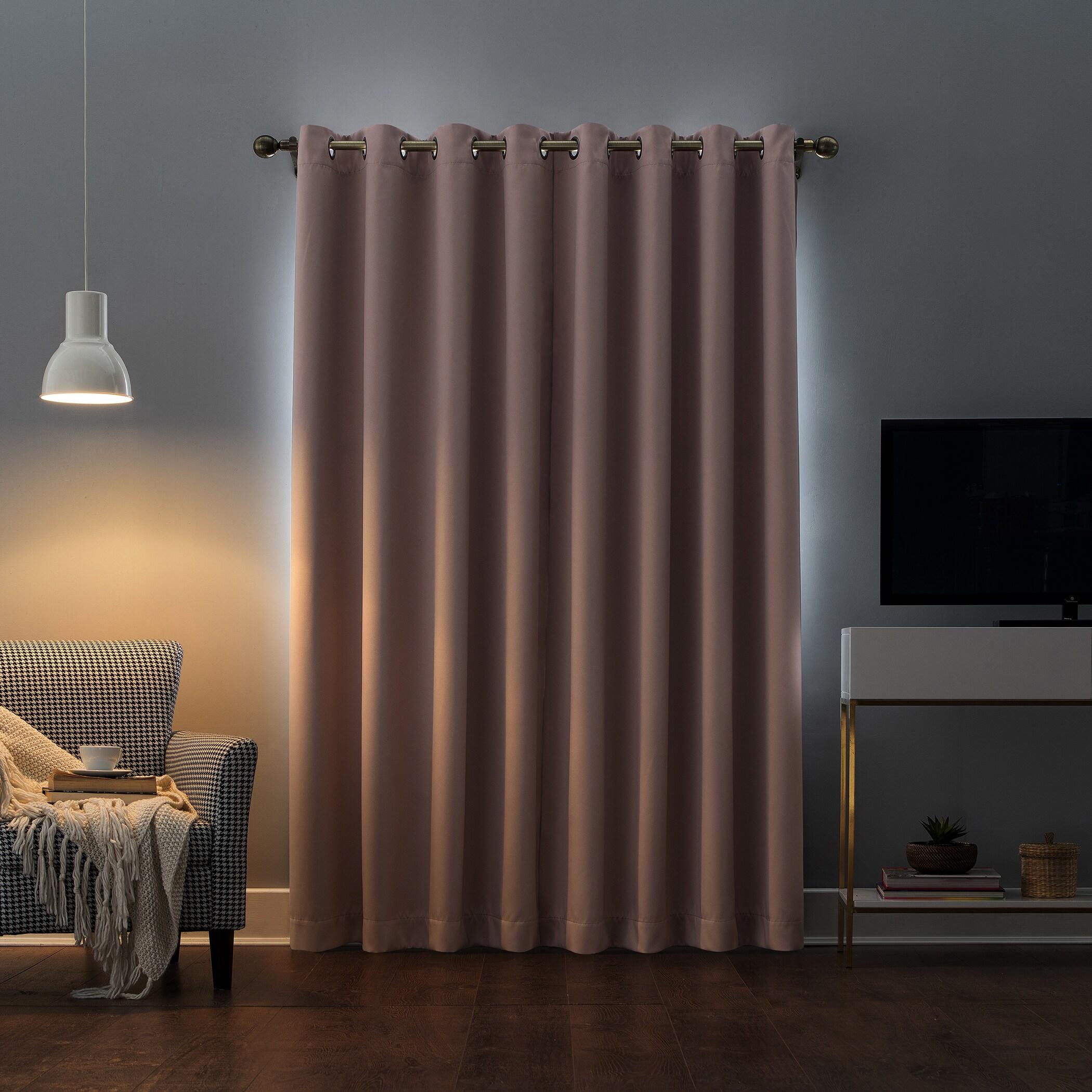 Sun Zero Oslo Theater Grade Extreme 100% Blackout Grommet Curtain Panel