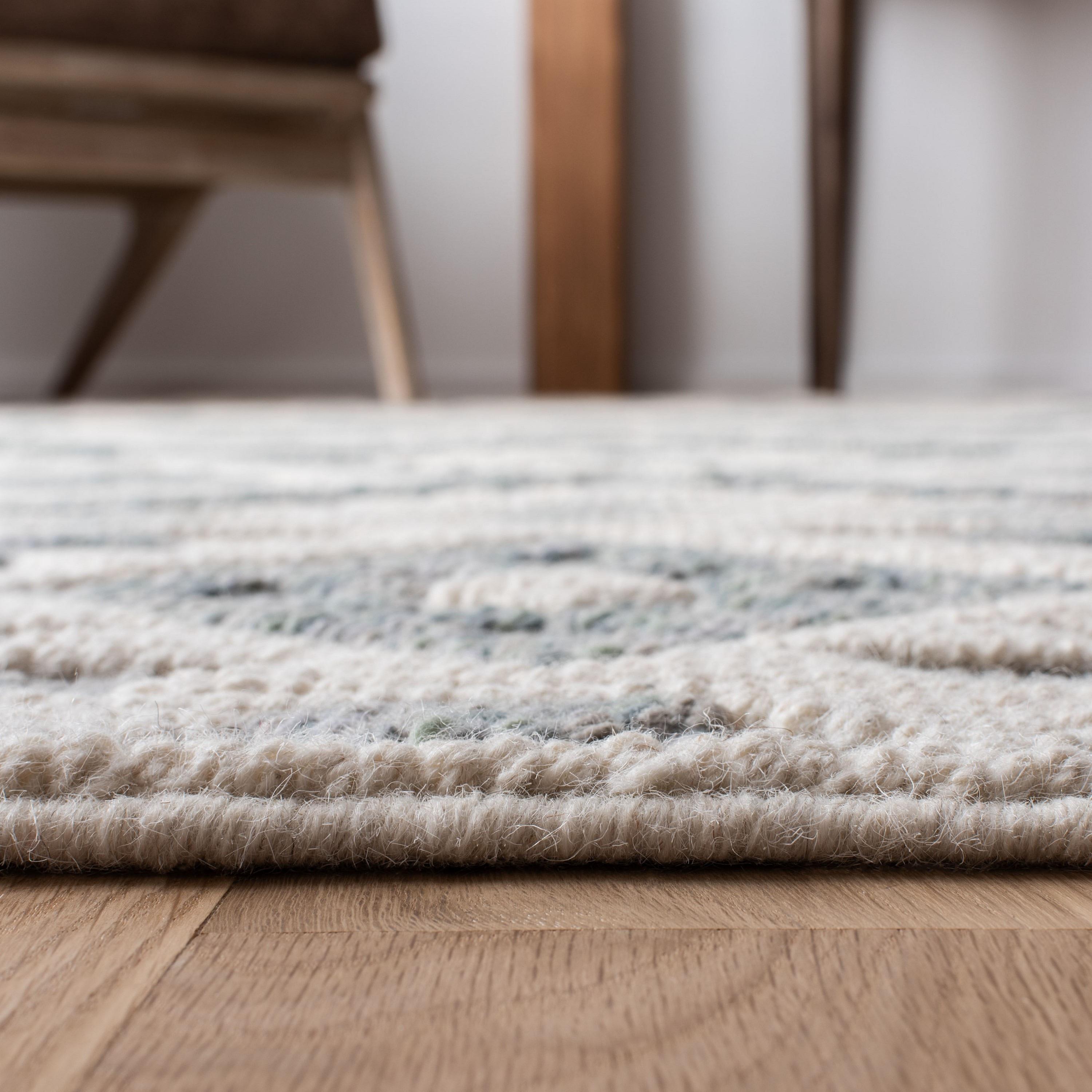 Natura NAT629 Hand Woven Area Rug - Cream/Aqua - 8'9"x11'9" - Safavieh.