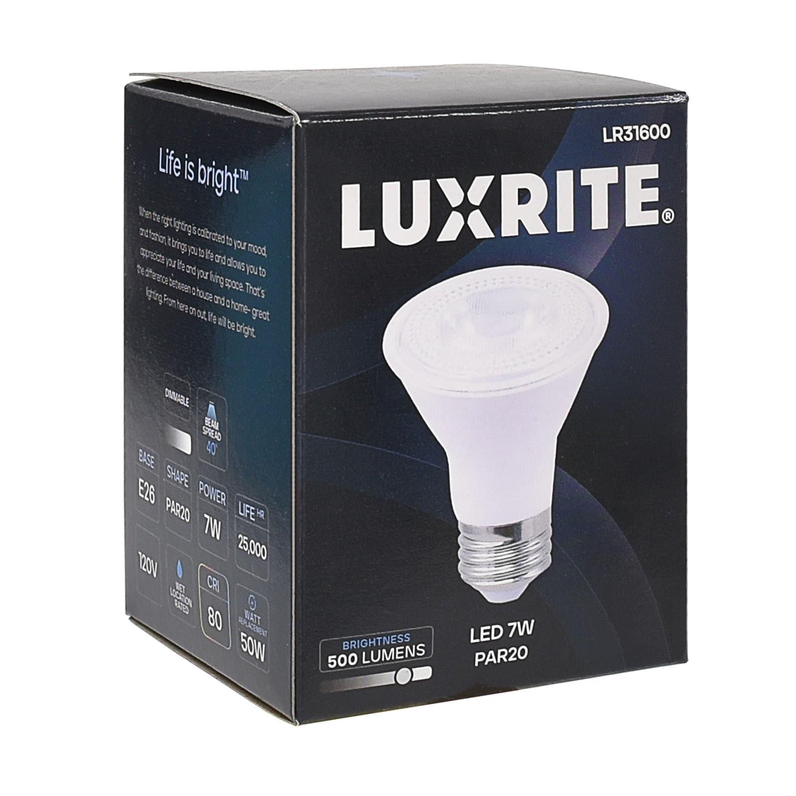 50 Watt Equivalent PAR20 E26/Medium (Standard) Dimmable LED Bulb