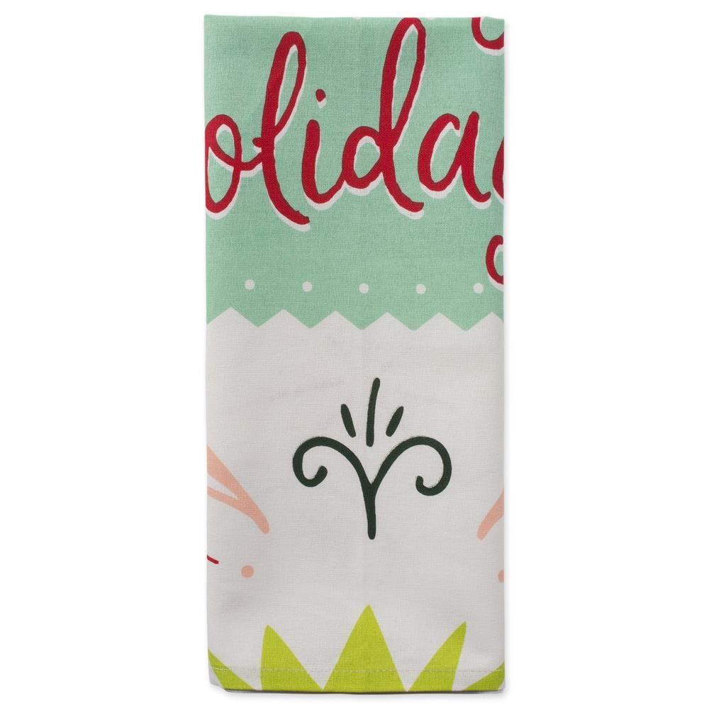 Assorted Winter Wishes Holiday Printed Dishtowel (Set of 3)