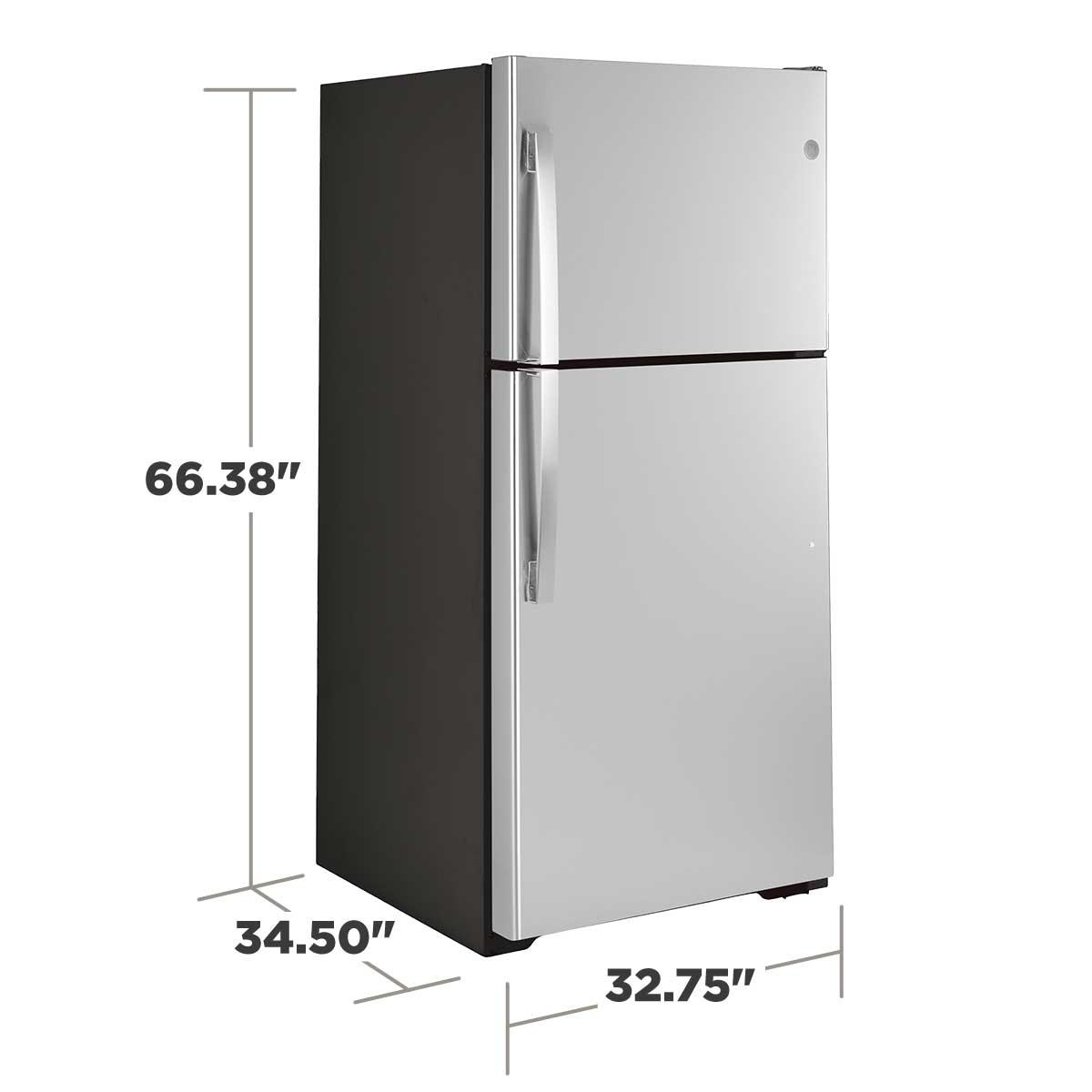 GE Appliances GTS22KYNRFS 33" Top Freezer 21.9 cu. ft. Refrigerator