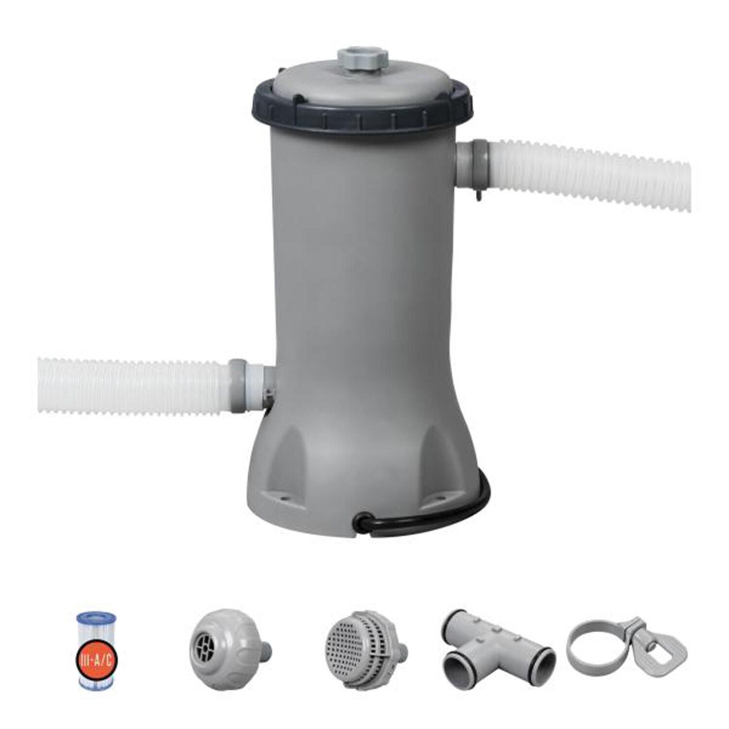 Bestway Bestway Flowclear 530 Gallons per Hour Above Ground Swimming Pool Filter Pump