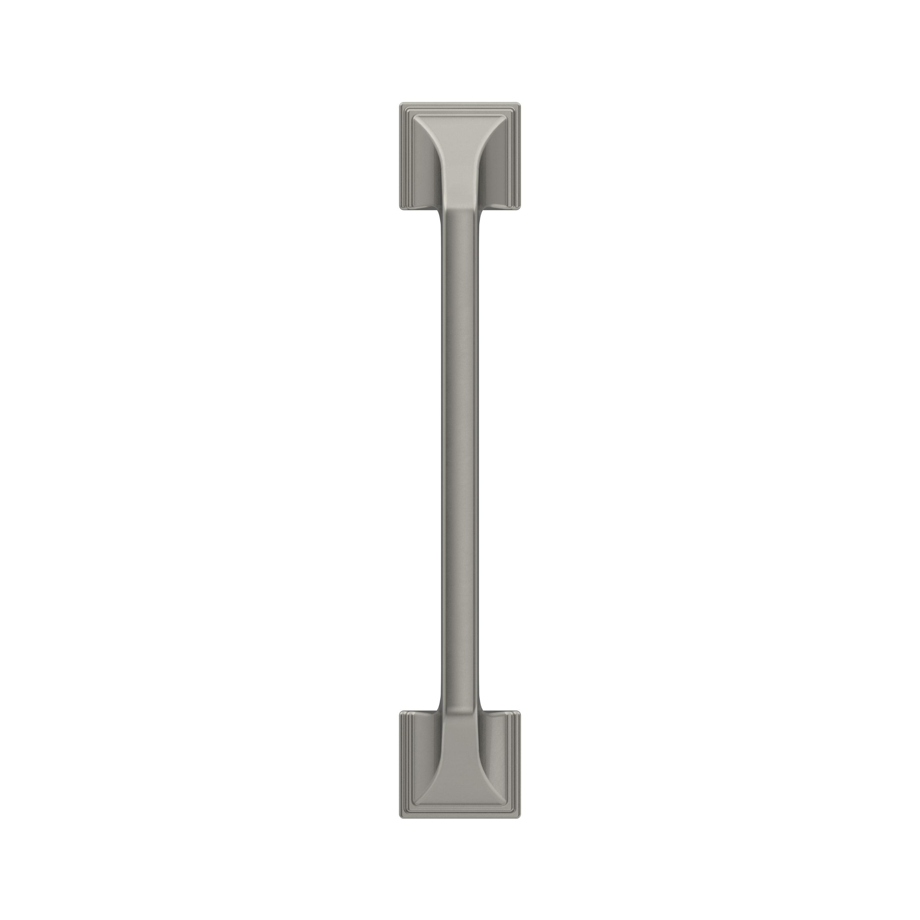 Satin Nickel 6" Brushed Cabinet Bar Pull with Mounting Hardware