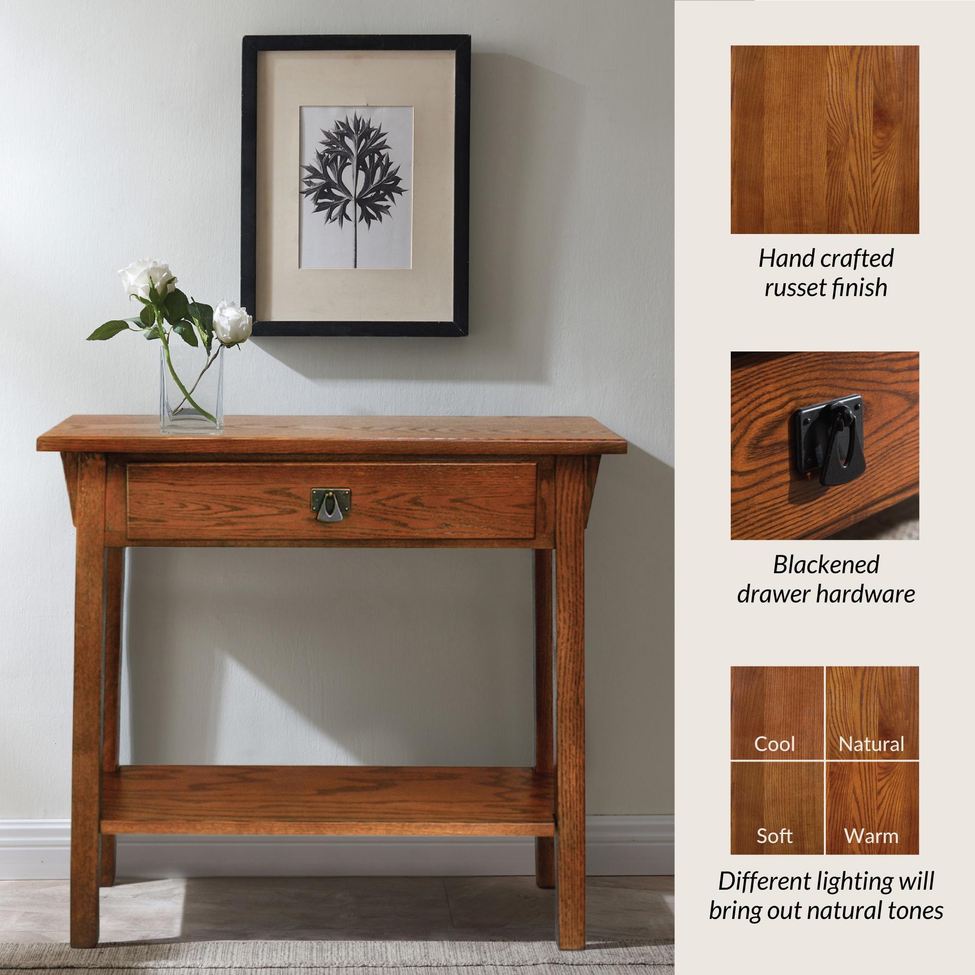 Favorite Finds Mission Hall Stand Russet Finish - Leick Home