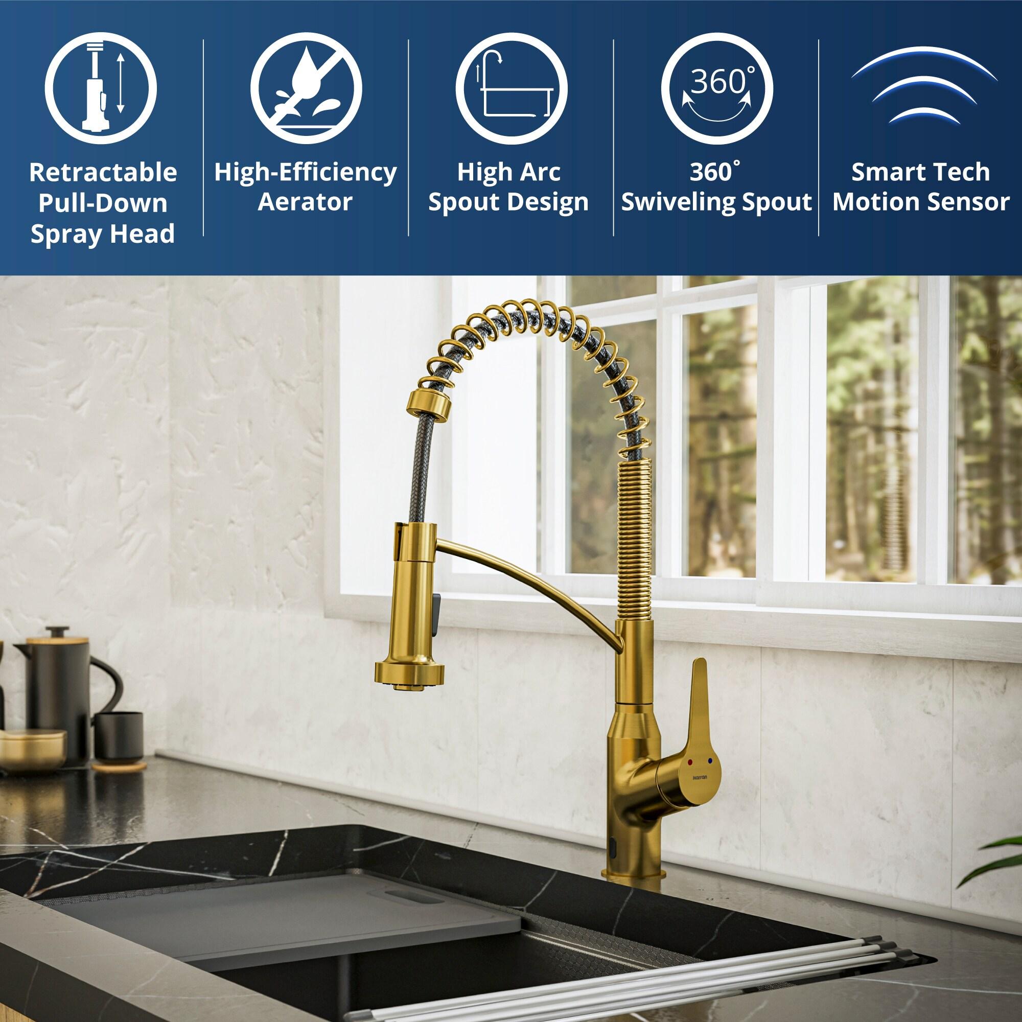 Karran Scottsdale Pull Down Touchless Kitchen Faucet