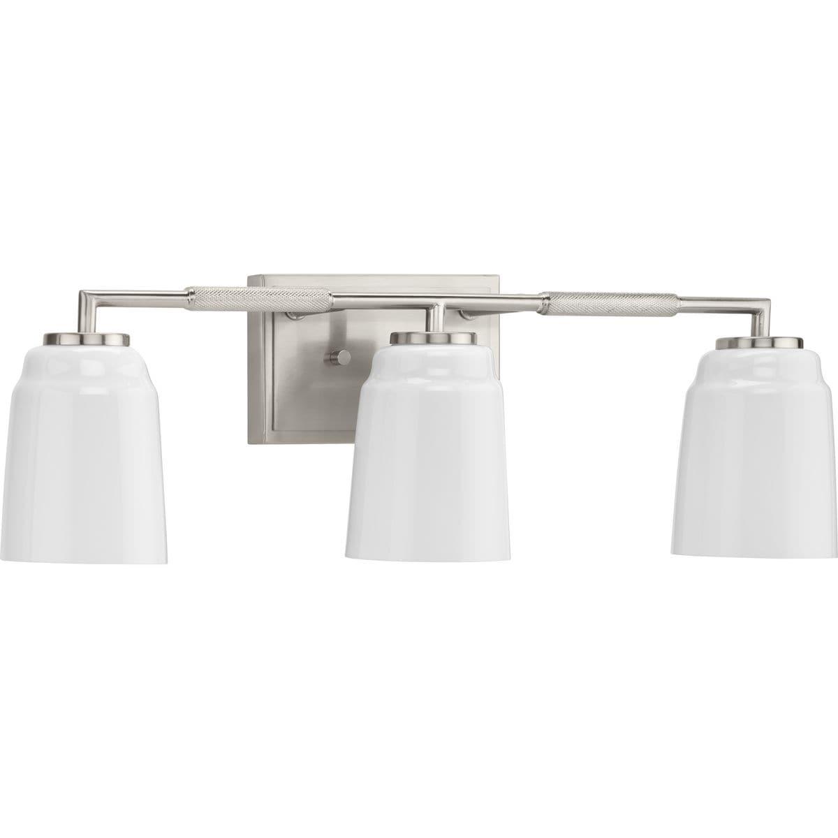 Progress Lighting Spenser 3 - Light Vanity in  Brushed Nickel