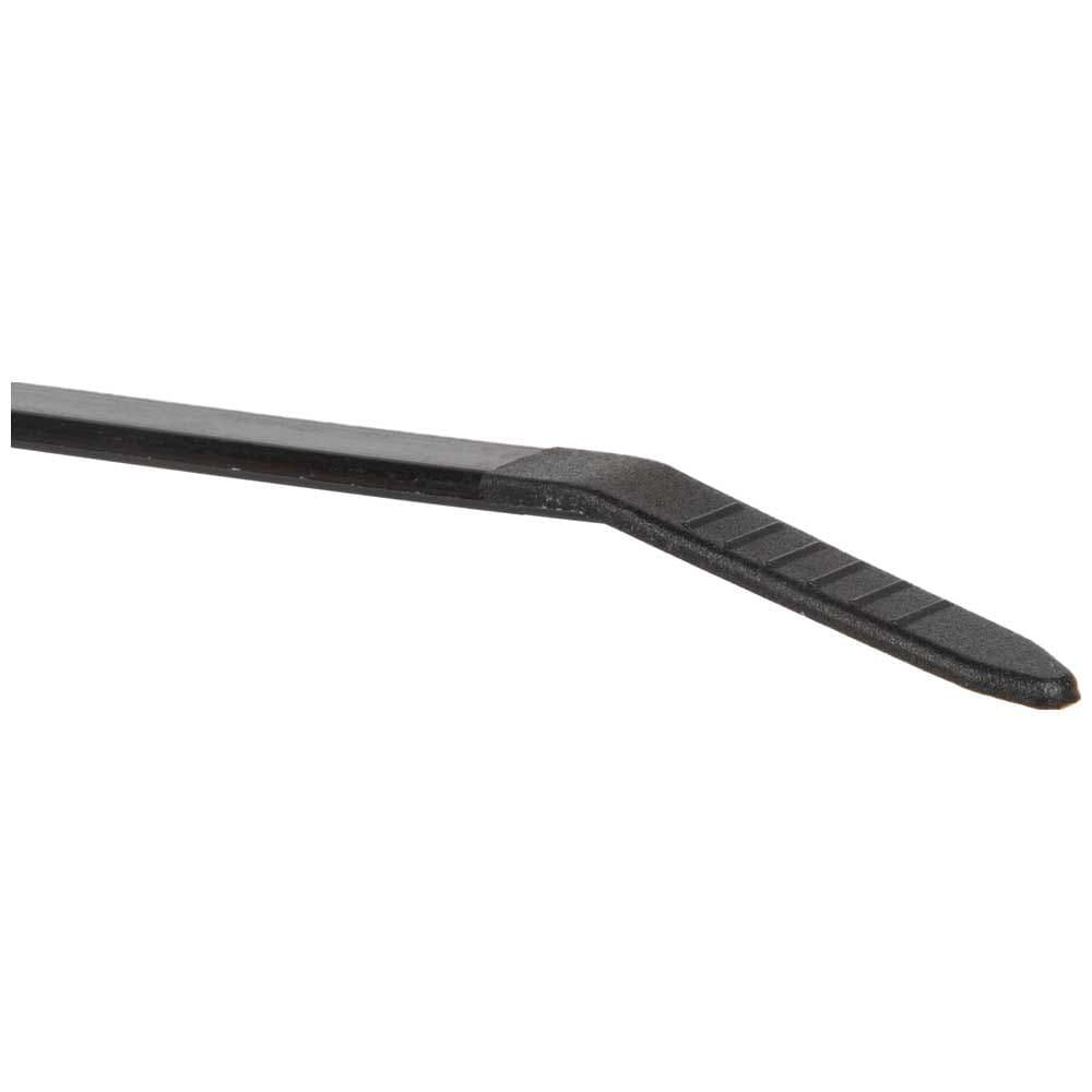 Klein Tools 450-200 100-Piece 7.75 in. 50 lbs. Tensile Strength Heavy Duty Nylon Cable Zip Tie Set - Black