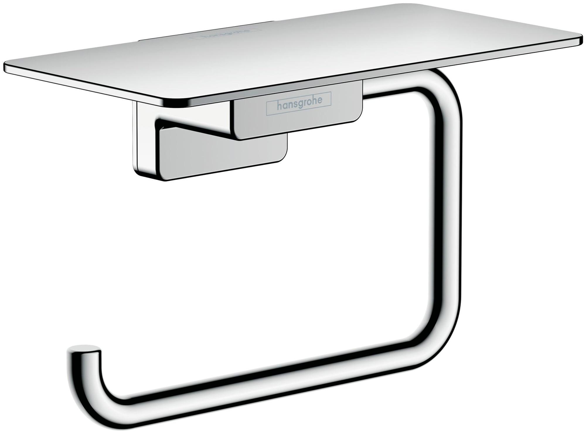 Hansgrohe AddStoris Roll Holder with Shelf